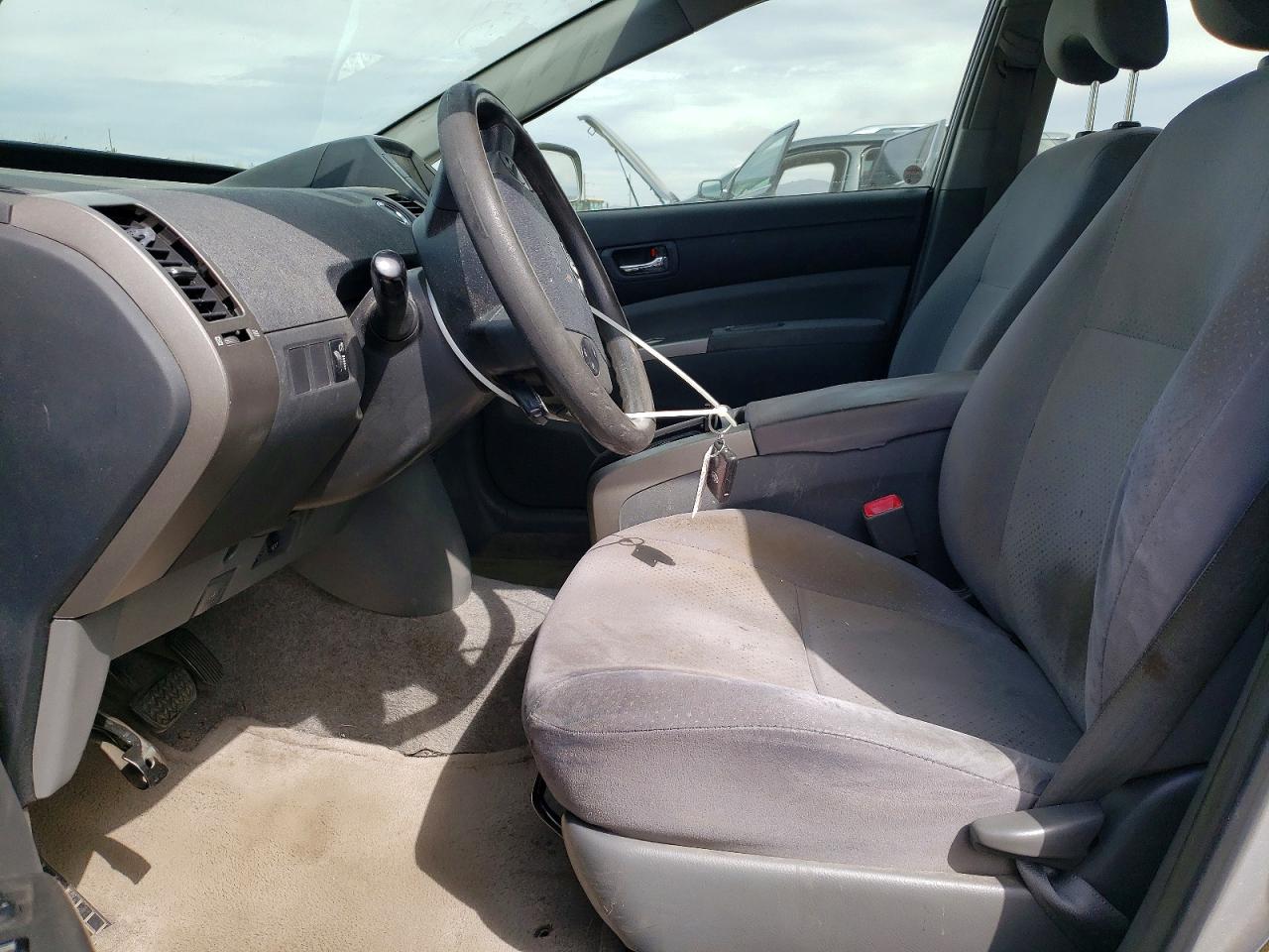 2008 Toyota Prius Base Silver vin: JTDKB20U383407533