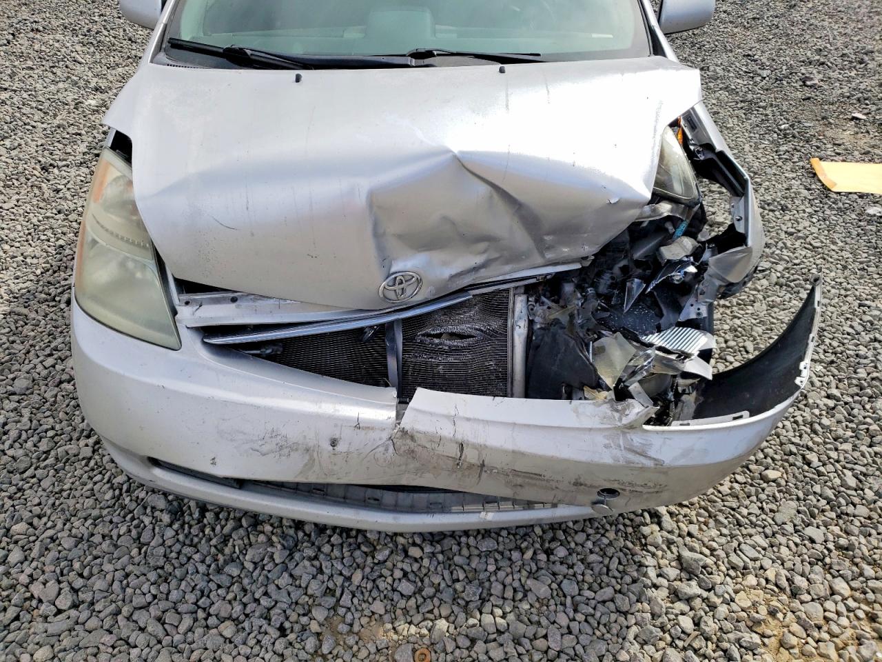 2008 Toyota Prius Base Silver vin: JTDKB20U383407533