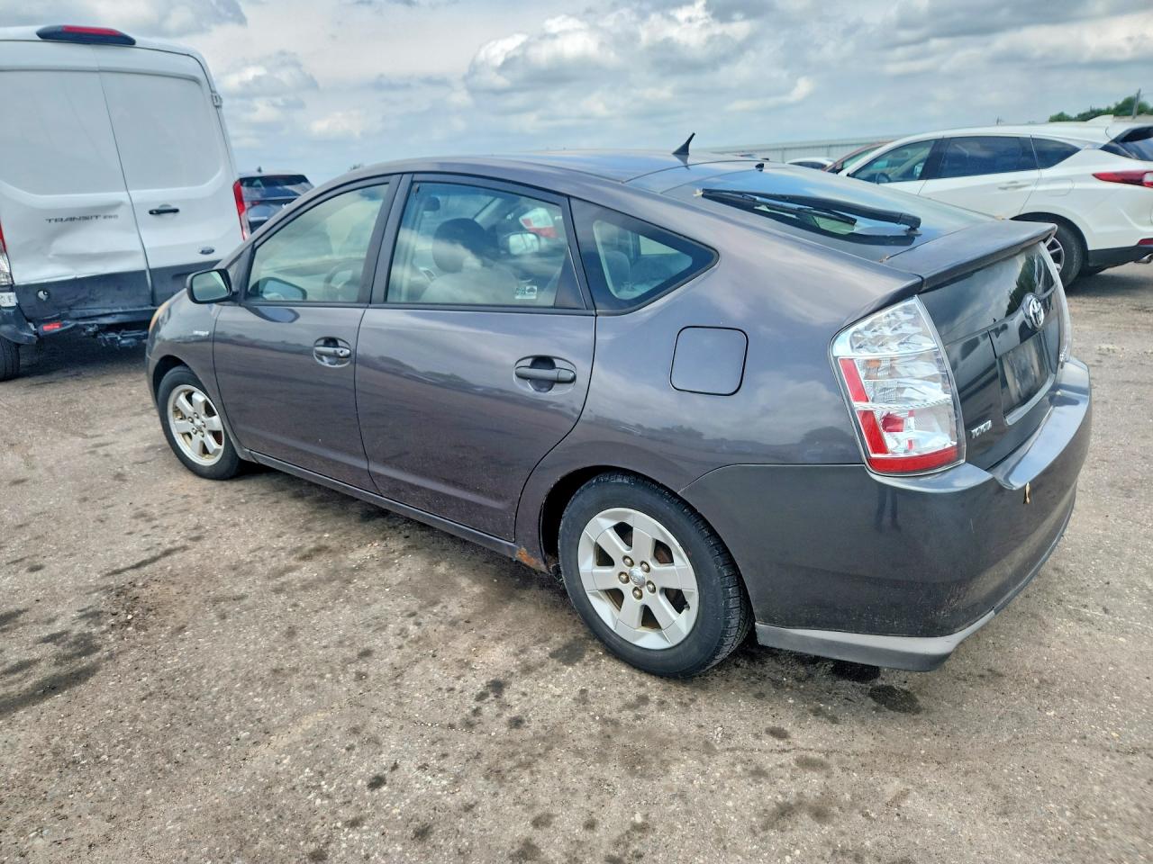 2008 Toyota Prius Base Gray vin: JTDKB20U383409301