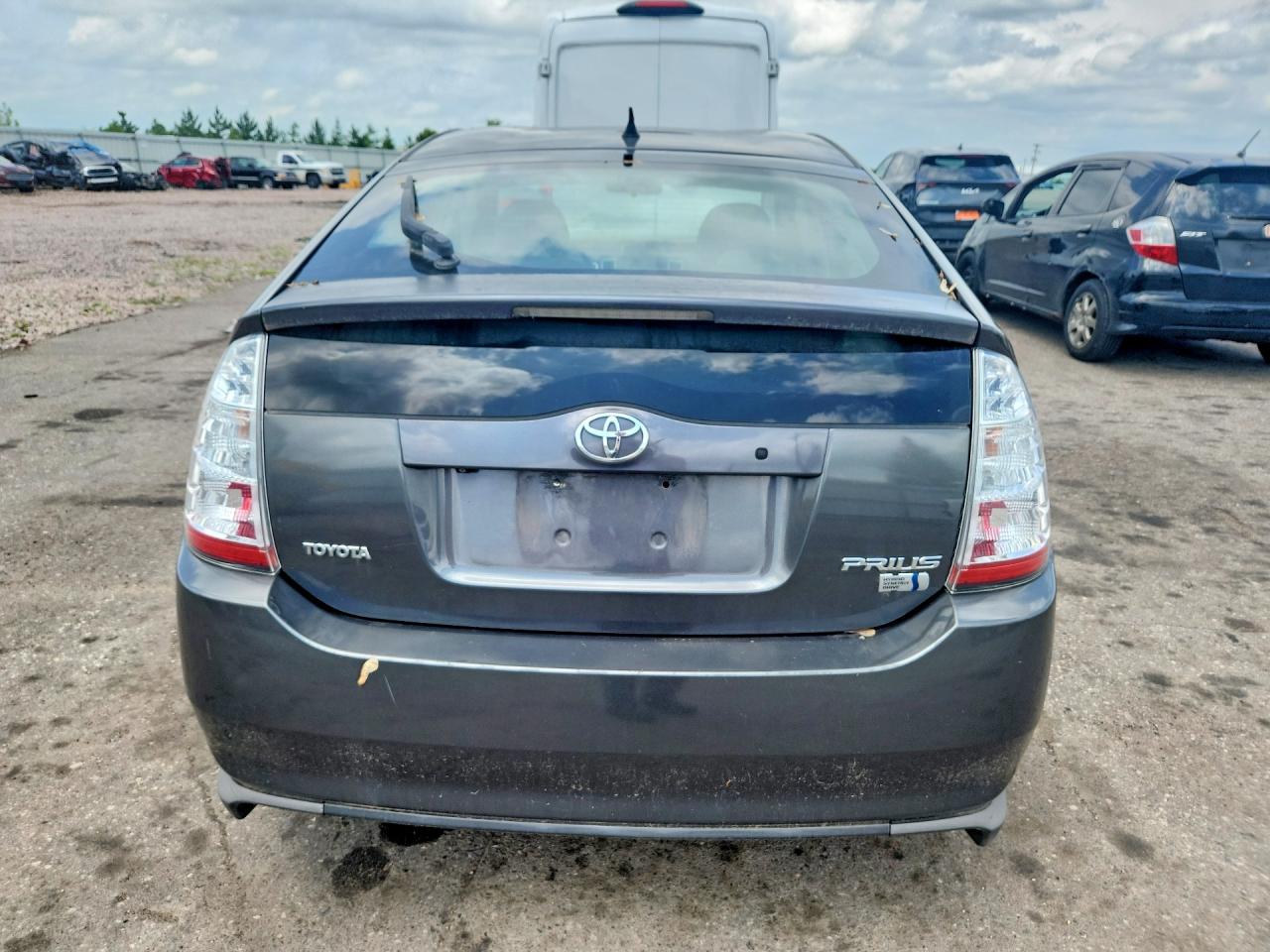 2008 Toyota Prius Base Gray vin: JTDKB20U383409301