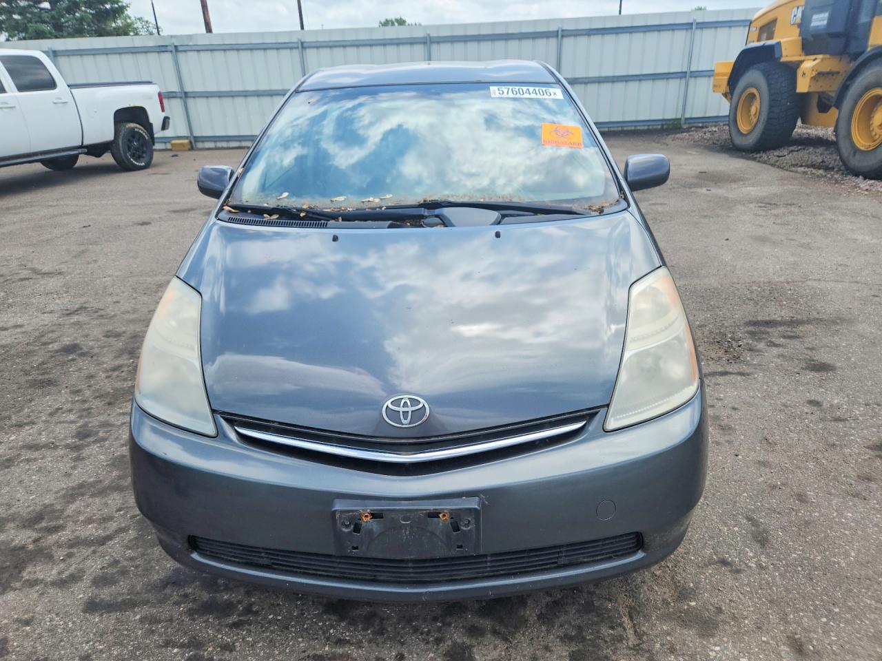 2008 Toyota Prius Base Gray vin: JTDKB20U383409301