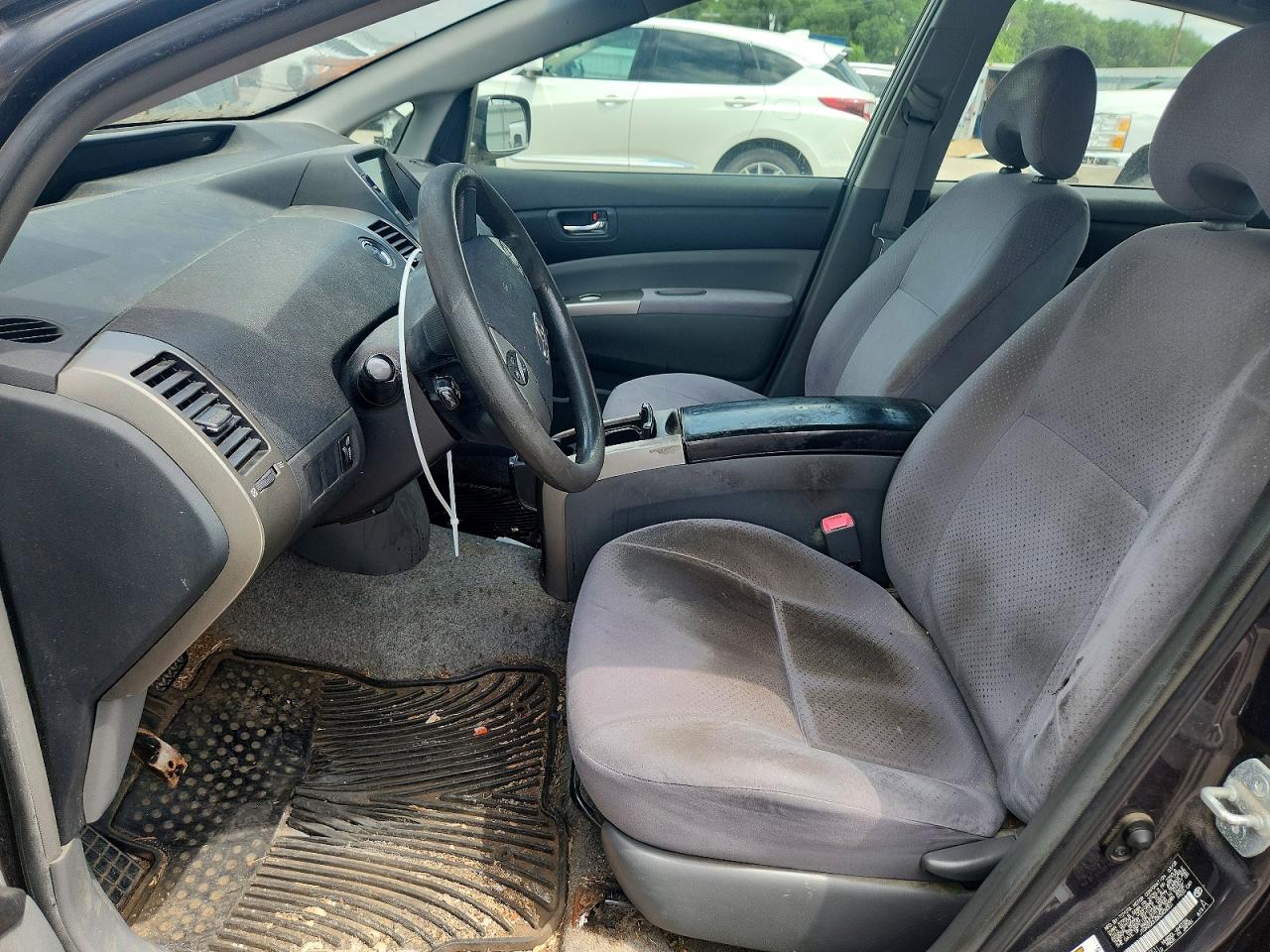 2008 Toyota Prius Base Gray vin: JTDKB20U383409301