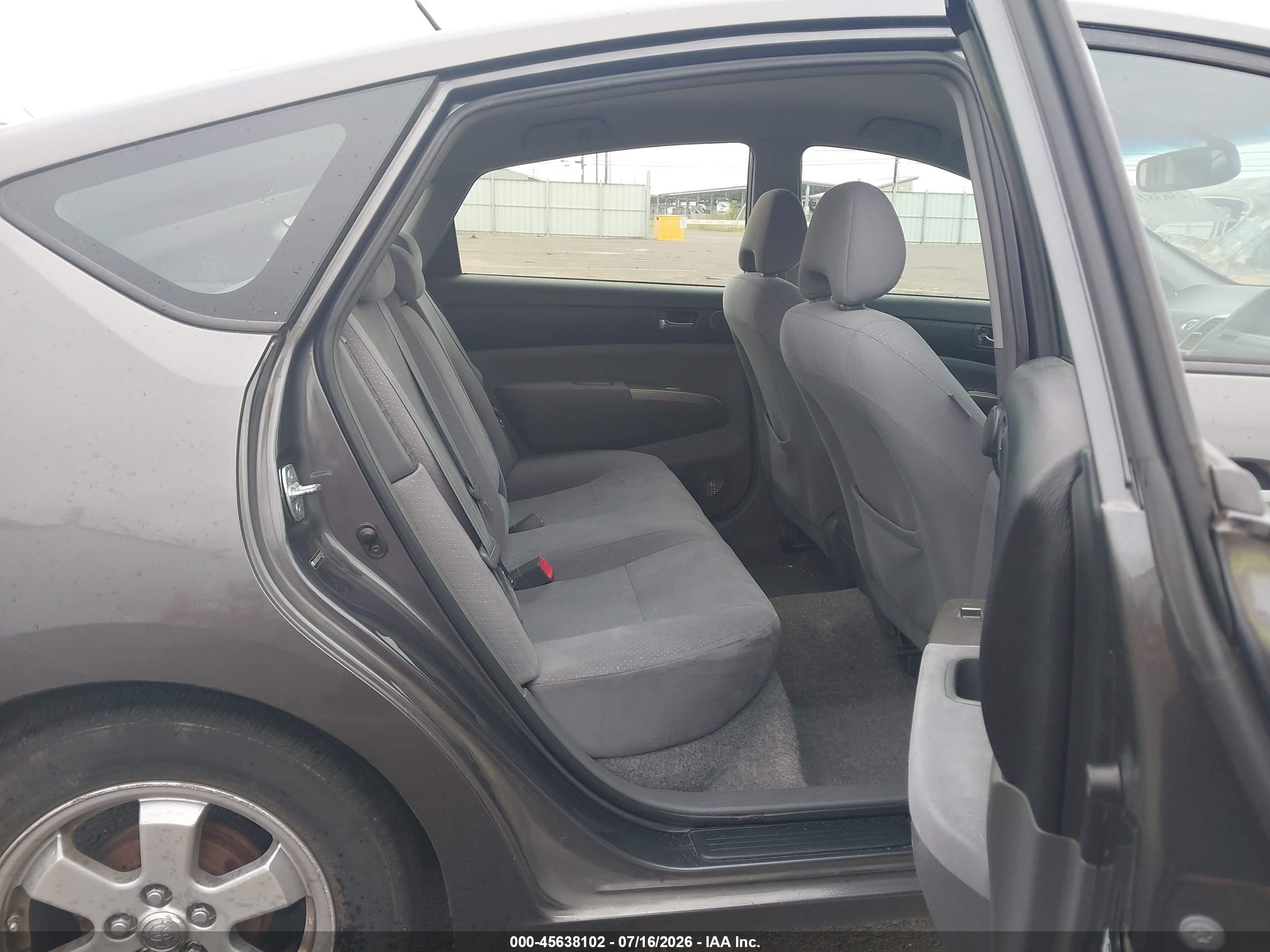 2008 Toyota Prius   Серый vin: JTDKB20U383412053