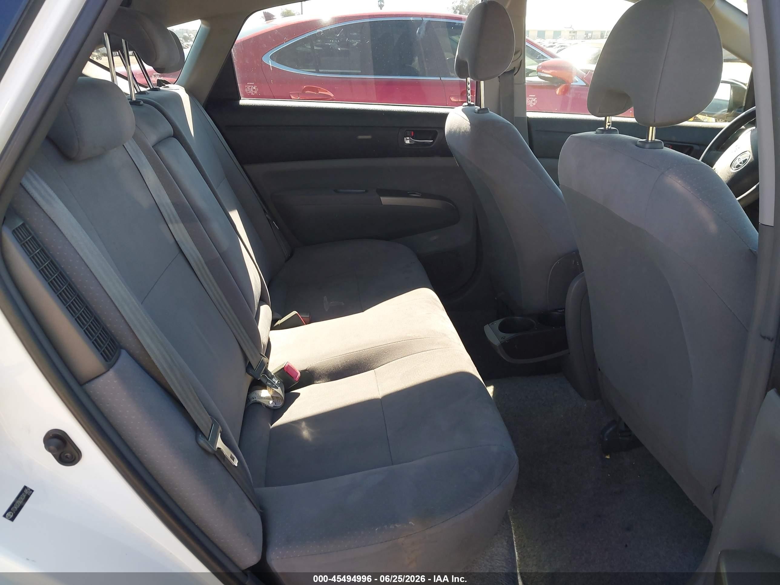 2008 Toyota Prius   White vin: JTDKB20U383414854