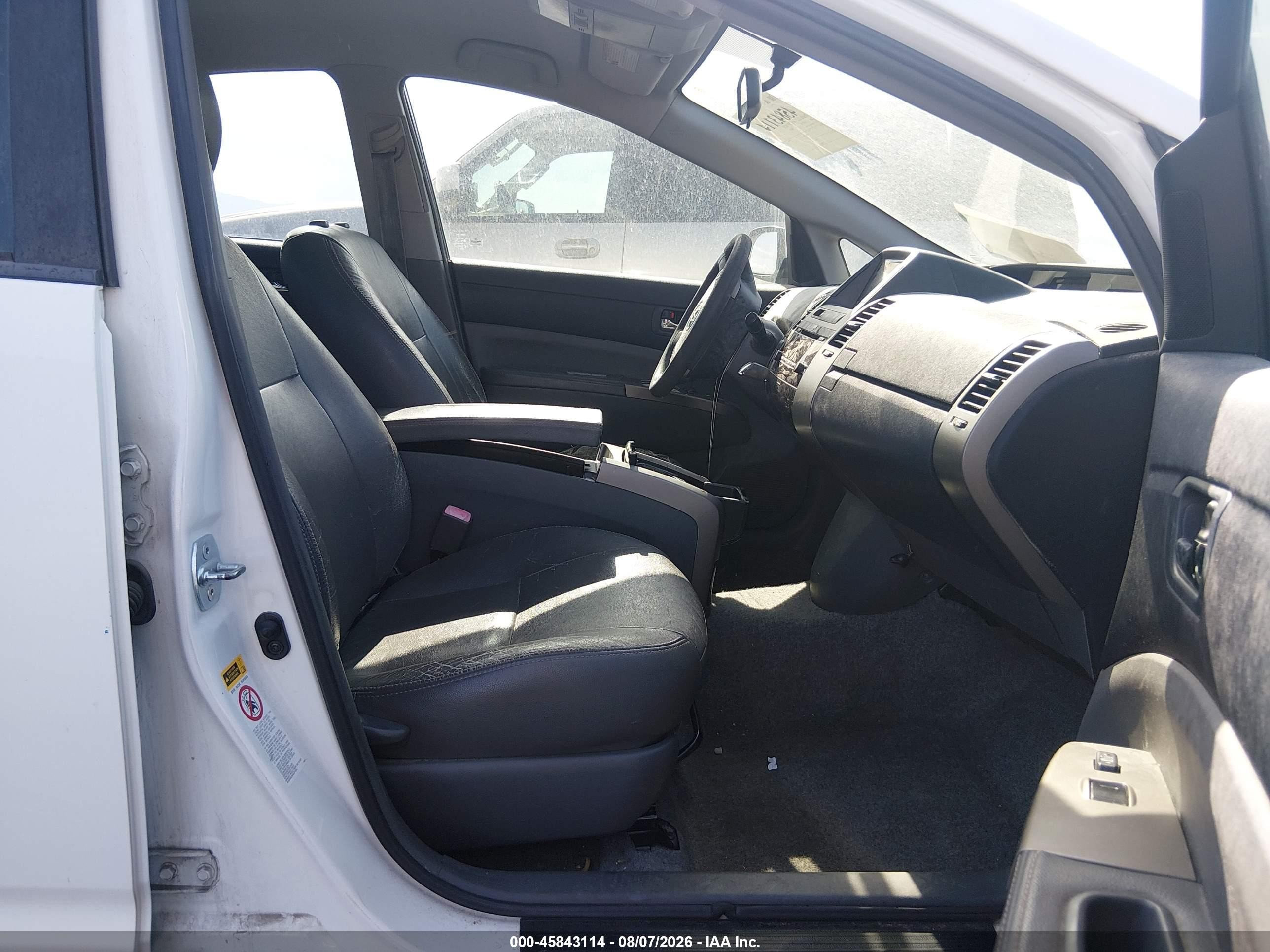 2008 Toyota Prius   White vin: JTDKB20U383421514