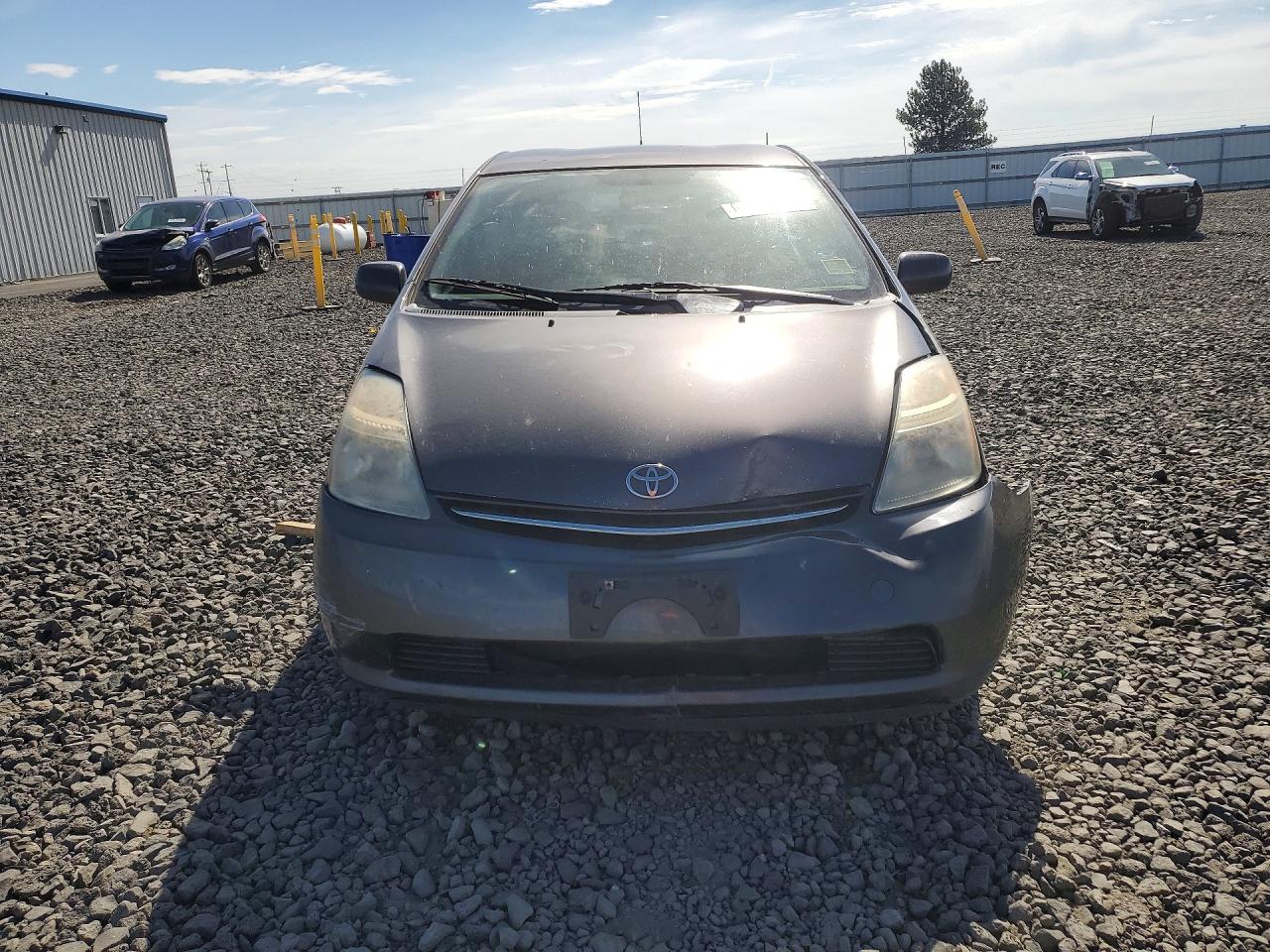2008 Toyota Prius Base Gray vin: JTDKB20U383431878