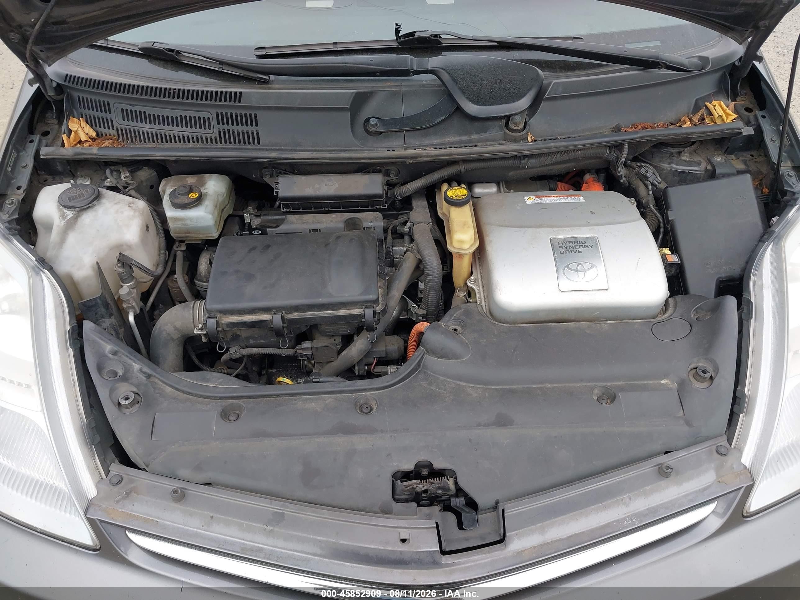 2008 Toyota Prius   Gray vin: JTDKB20U383445361
