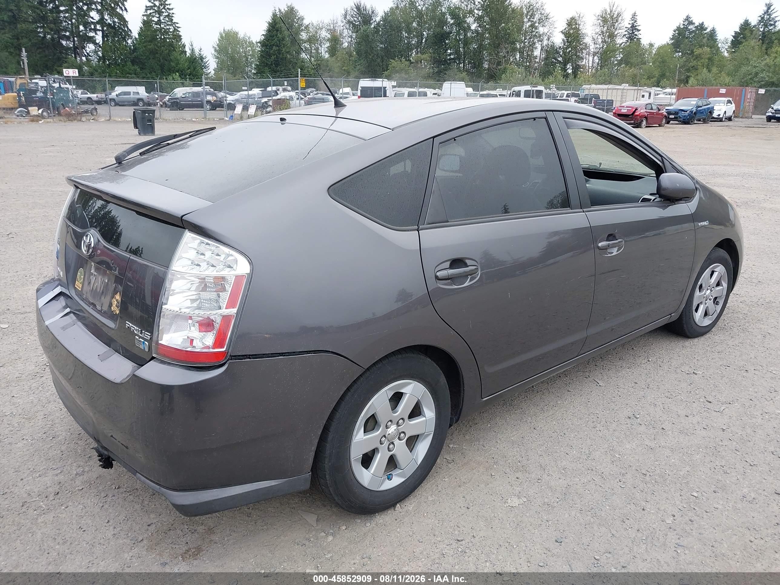 2008 Toyota Prius   Gray vin: JTDKB20U383445361