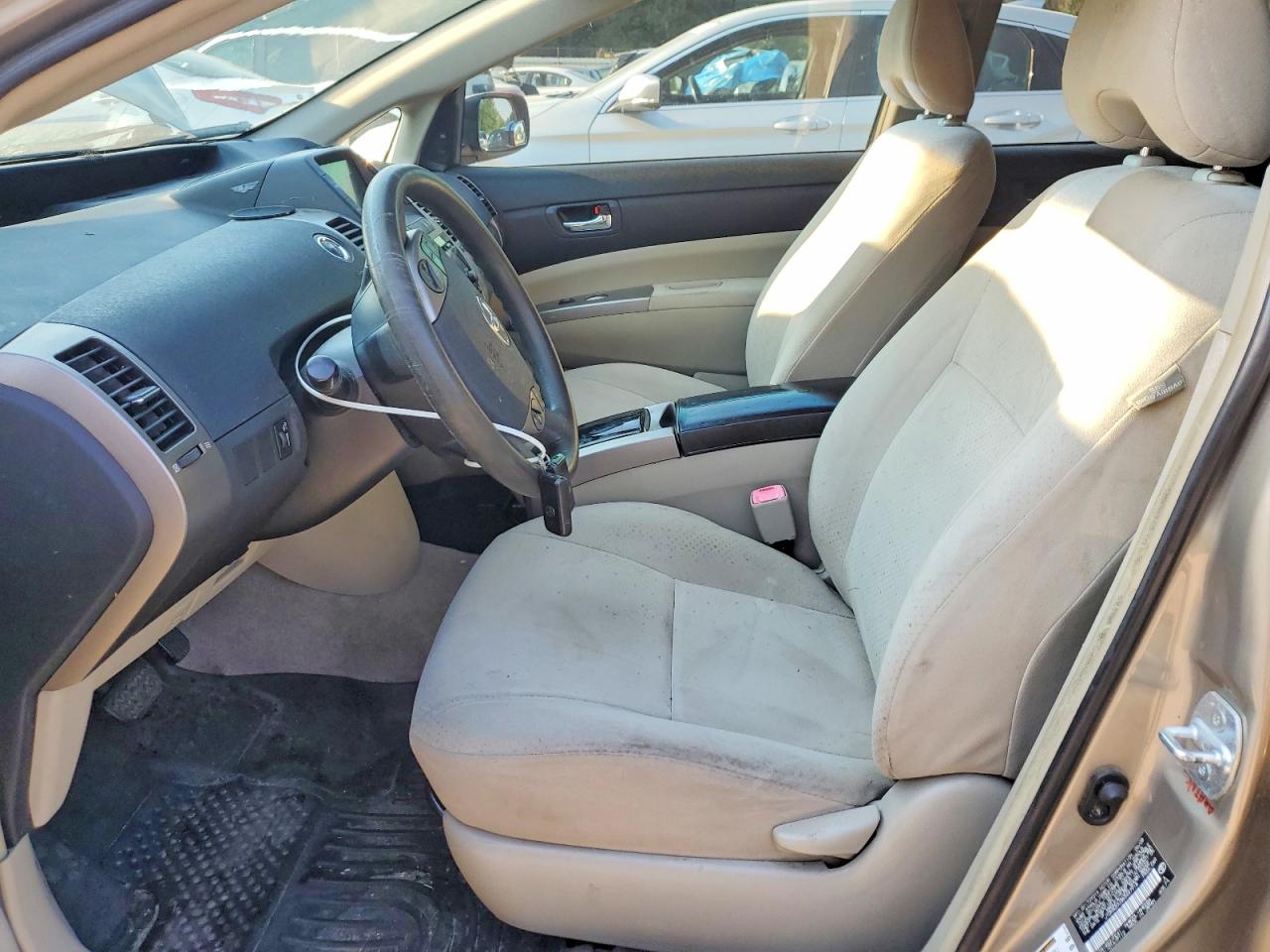 2008 Toyota Prius Touring Бежевый vin: JTDKB20U383447918