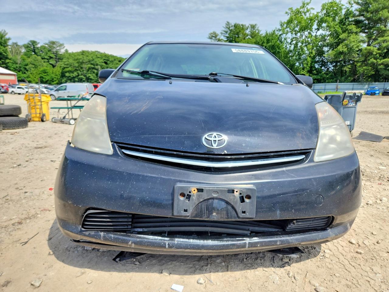 2008 Toyota Prius Base Black vin: JTDKB20U383449250