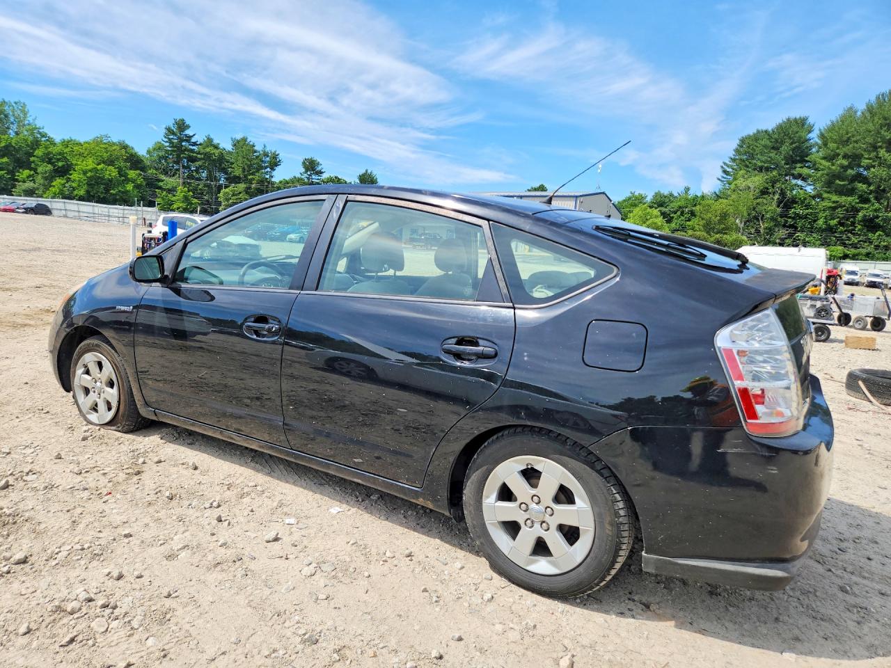 2008 Toyota Prius Base Black vin: JTDKB20U383449250