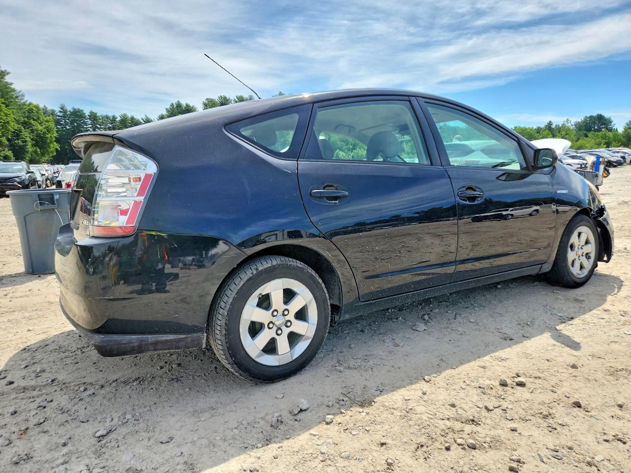 2008 Toyota Prius Base Black vin: JTDKB20U383449250