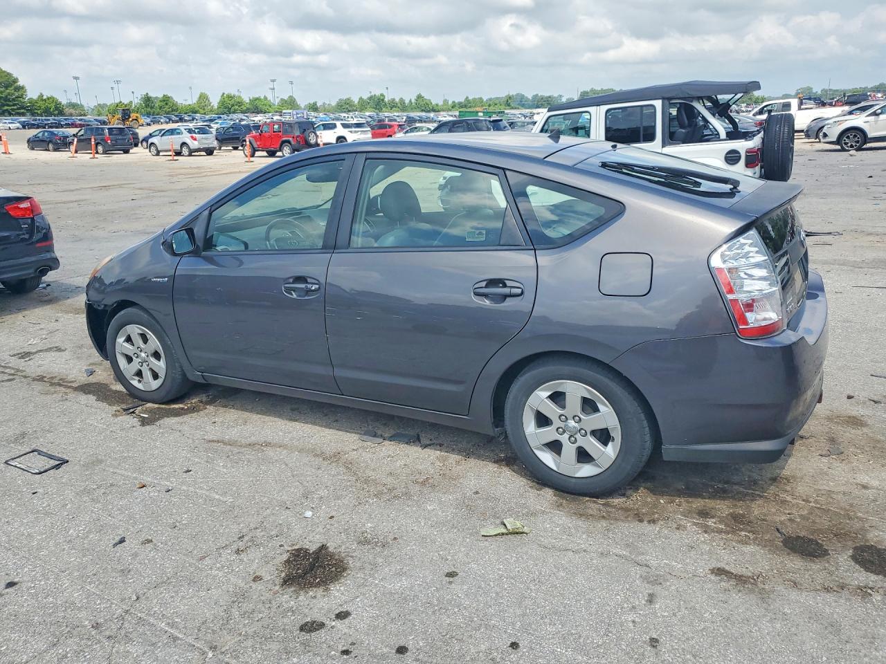 2008 Toyota Prius Base Gray vin: JTDKB20U383452911