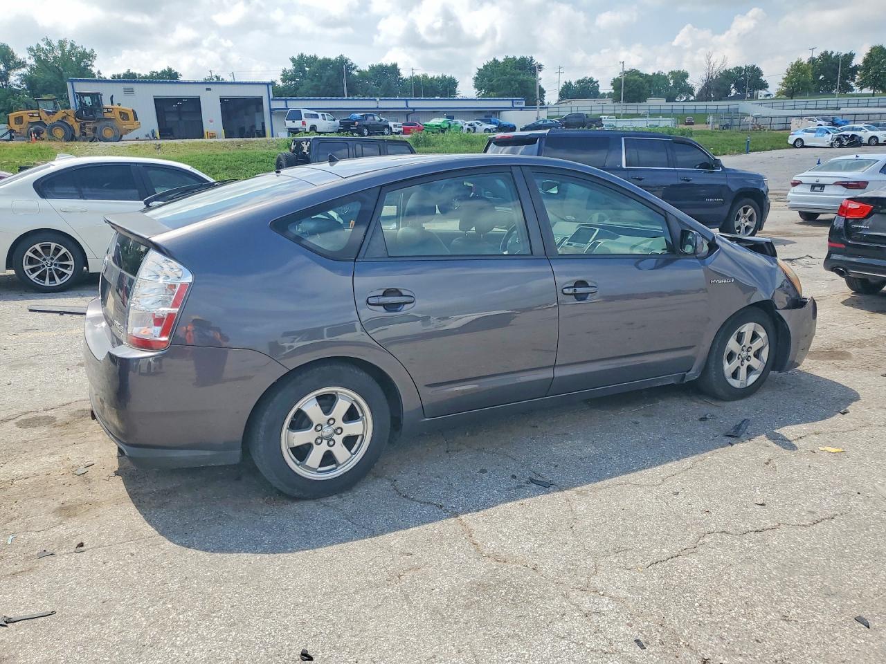 2008 Toyota Prius Base Gray vin: JTDKB20U383452911