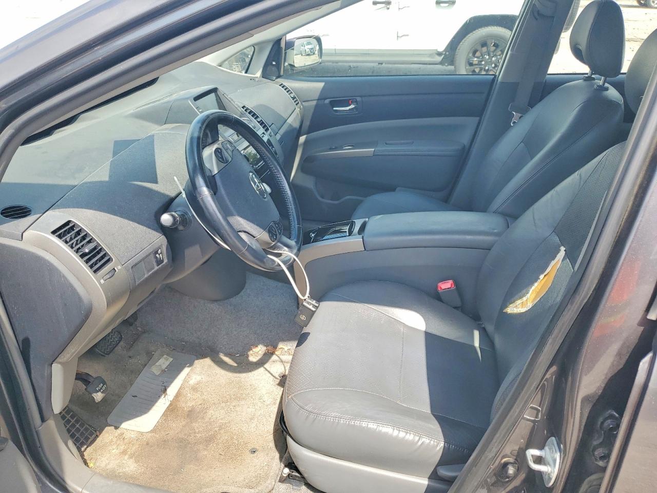 2008 Toyota Prius Base Gray vin: JTDKB20U383452911