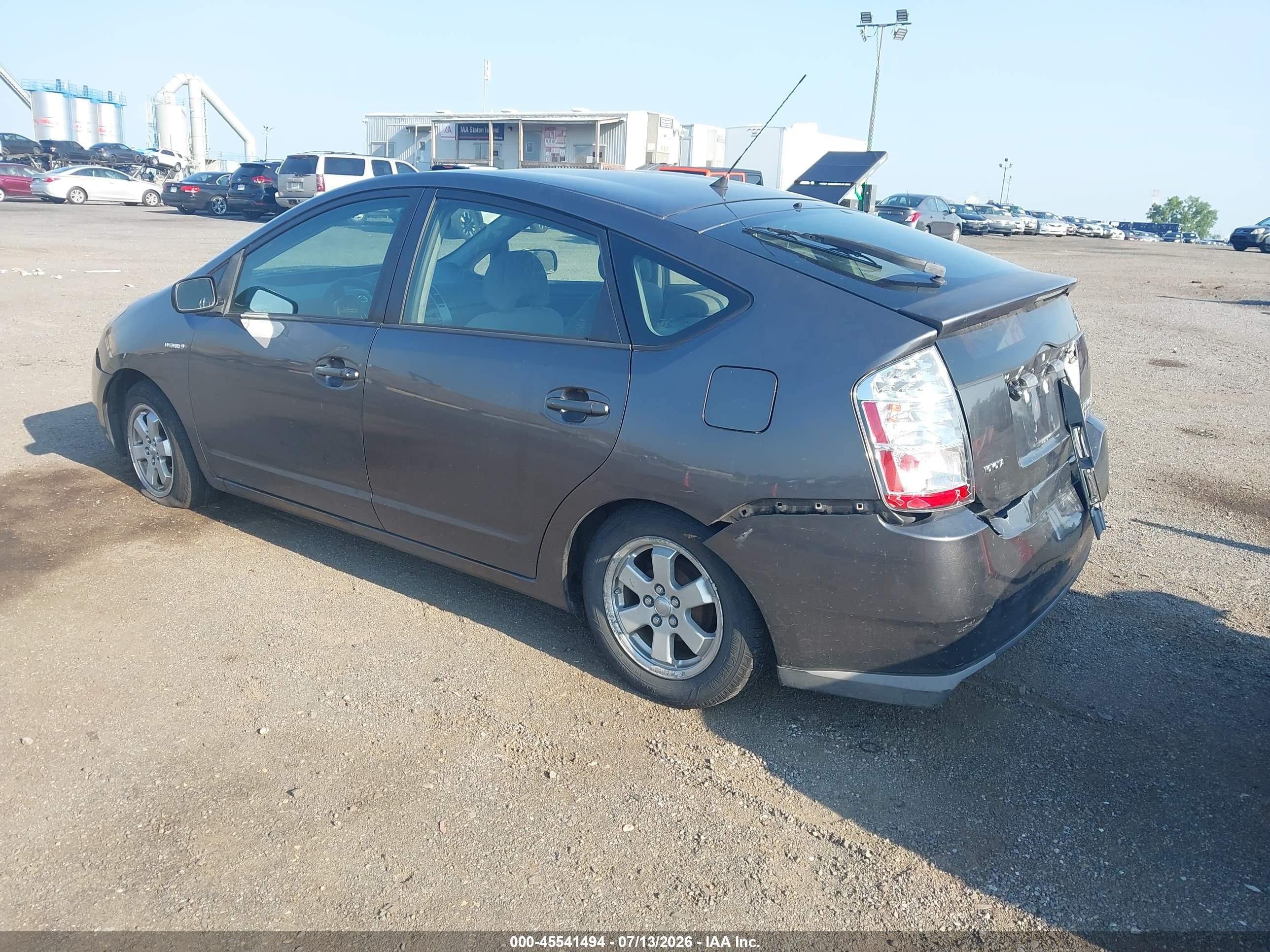 2008 Toyota Prius   Gray vin: JTDKB20U383454478