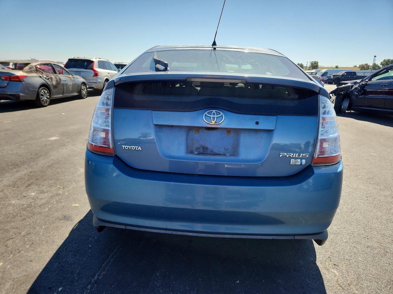 2008 Toyota Prius Touring Blue vin: JTDKB20U387694767