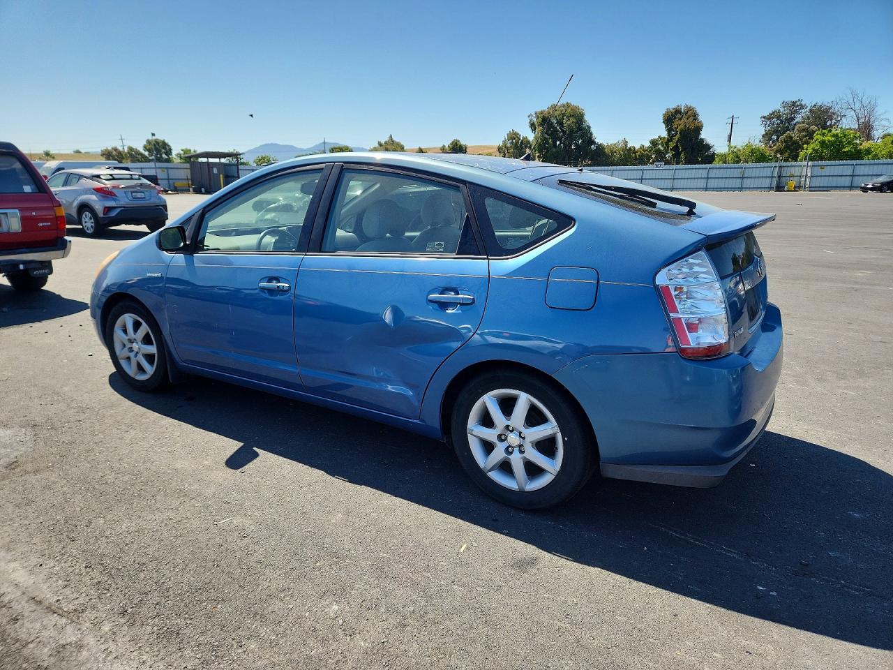 2008 Toyota Prius Touring Blue vin: JTDKB20U387694767