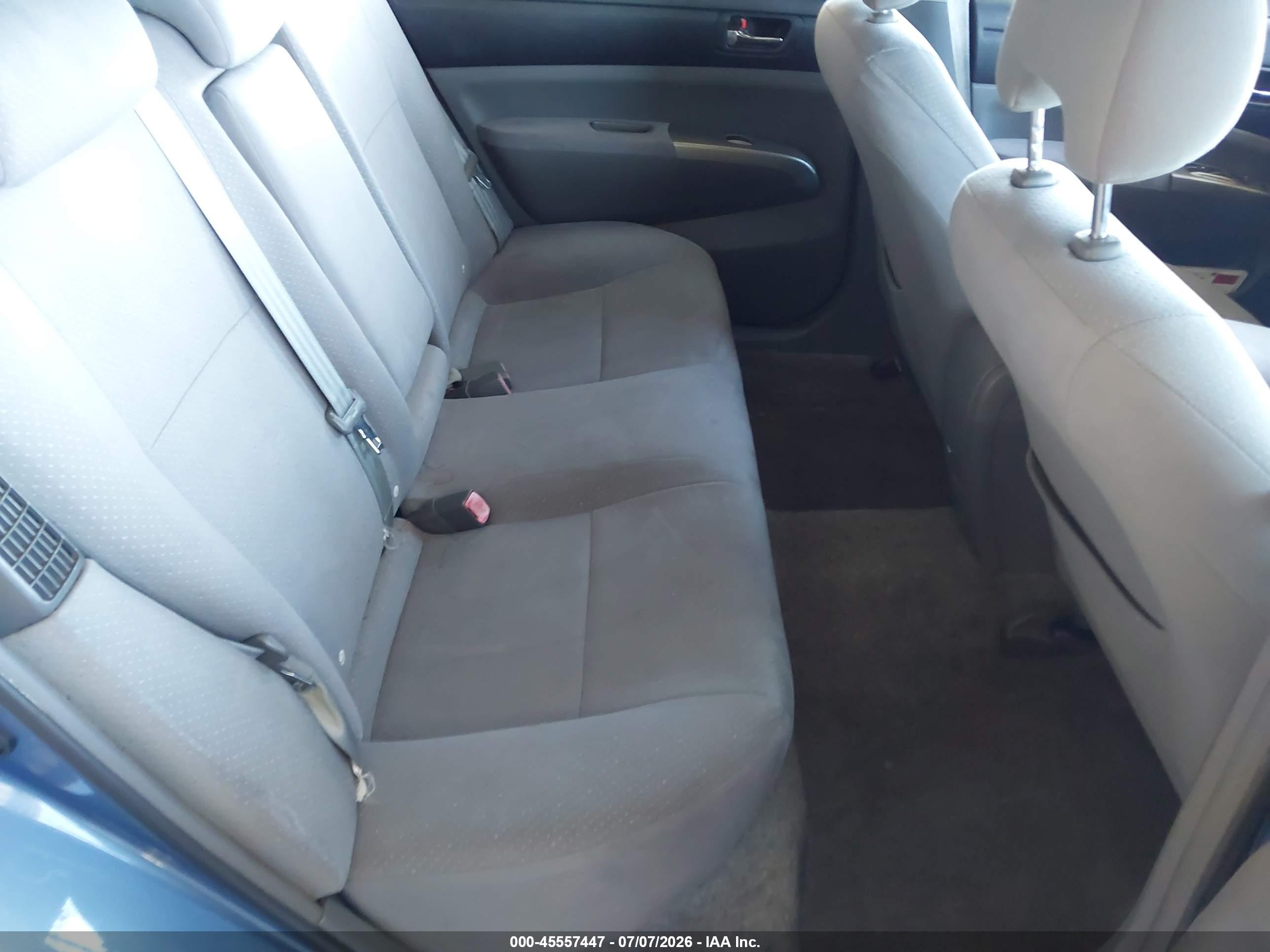 2008 Toyota Prius Touring Blue vin: JTDKB20U387696826