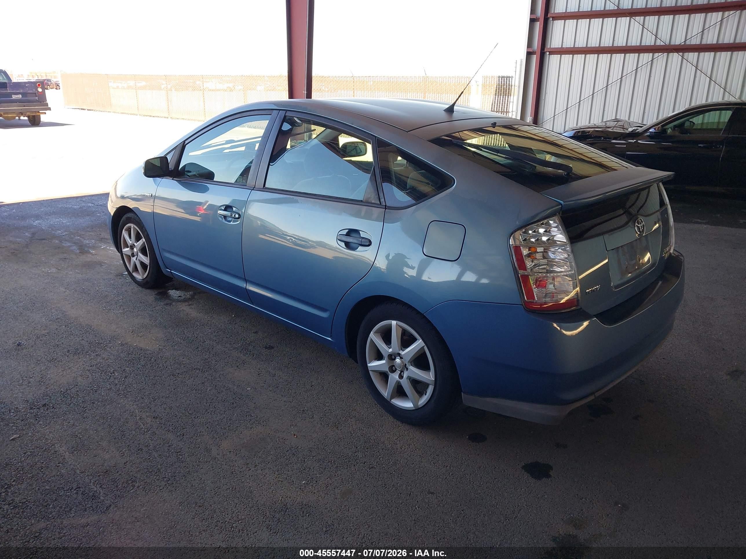 2008 Toyota Prius Touring Blue vin: JTDKB20U387696826