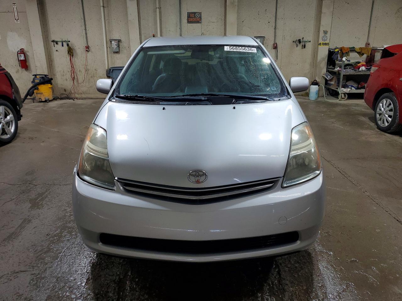 2008 Toyota Prius Base Silver vin: JTDKB20U387698317