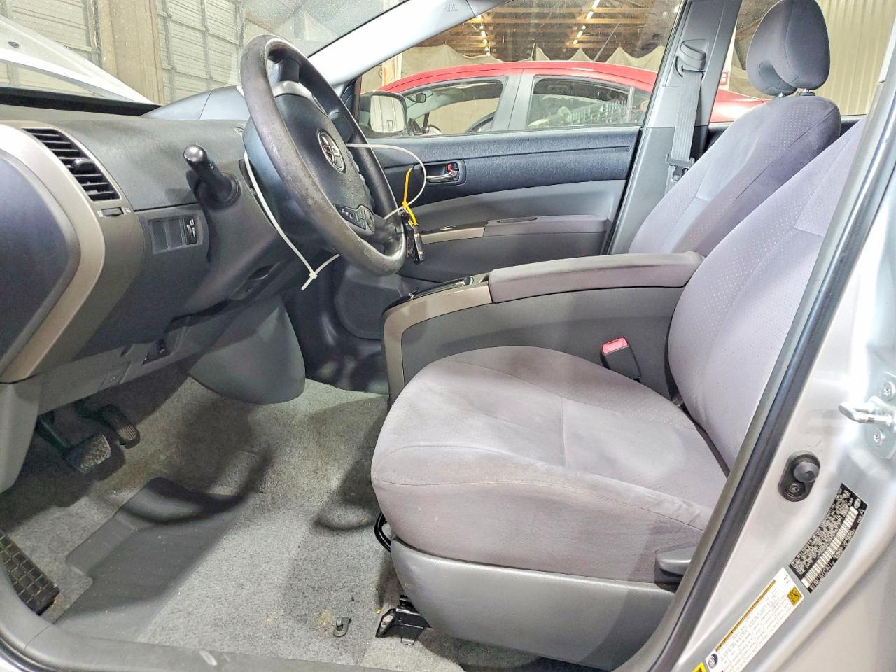 2008 Toyota Prius Base Silver vin: JTDKB20U387698317