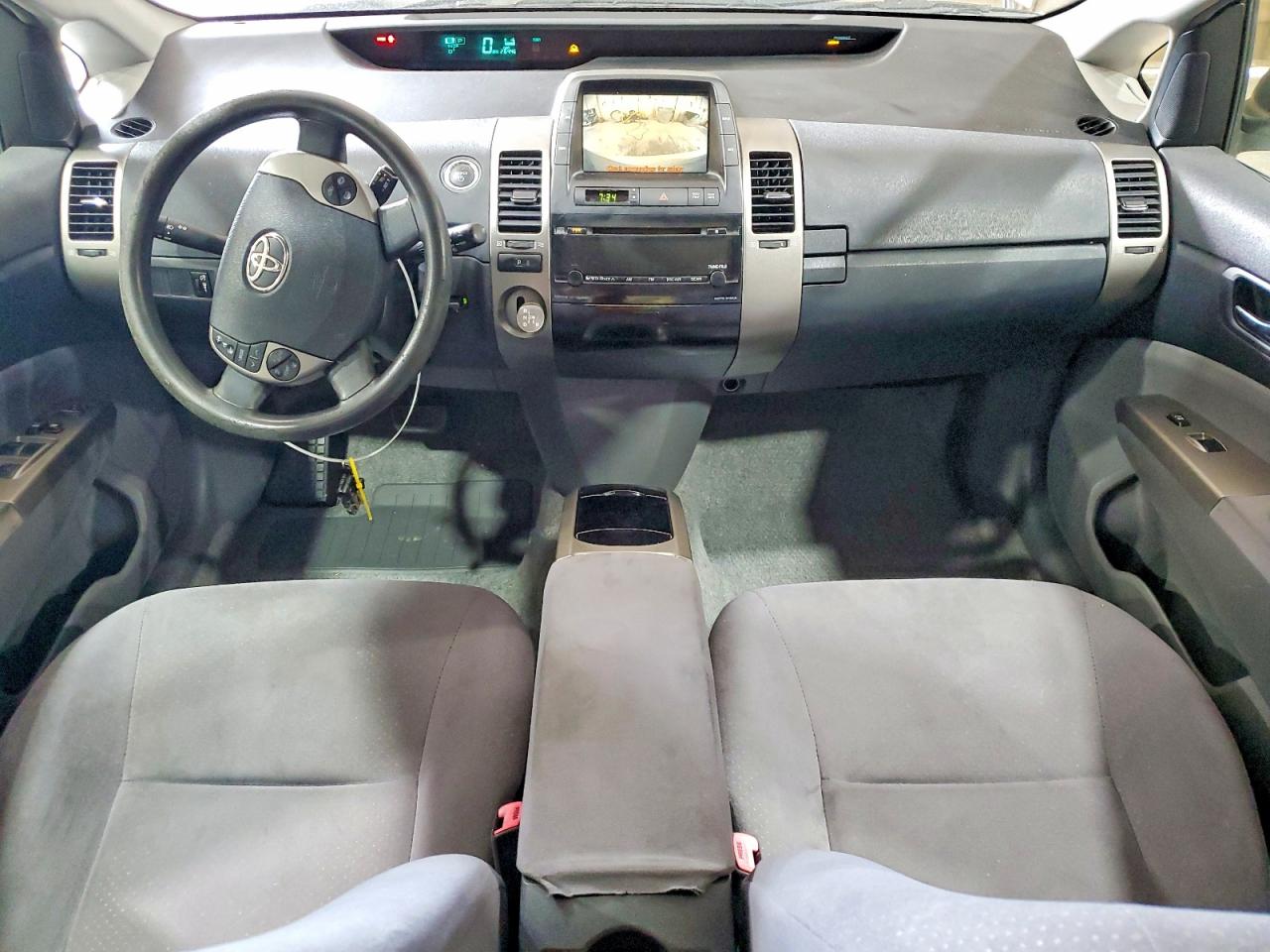 2008 Toyota Prius Base Silver vin: JTDKB20U387698317