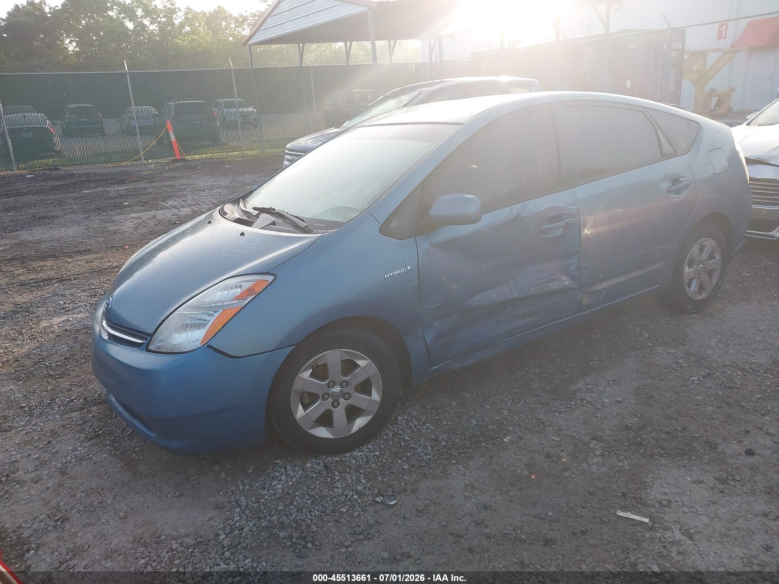 2008 Toyota Prius   Blue vin: JTDKB20U387723748