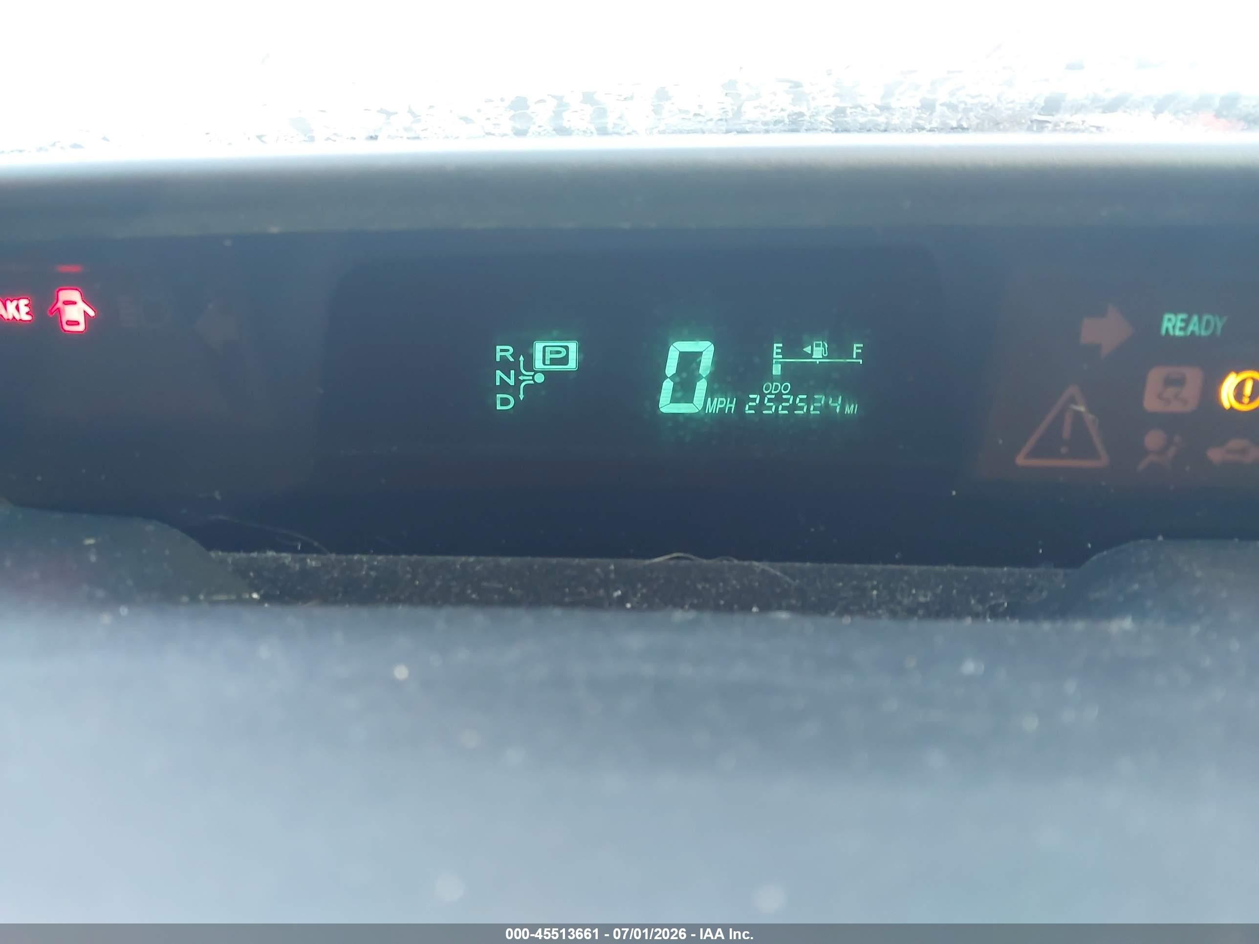 2008 Toyota Prius   Blue vin: JTDKB20U387723748