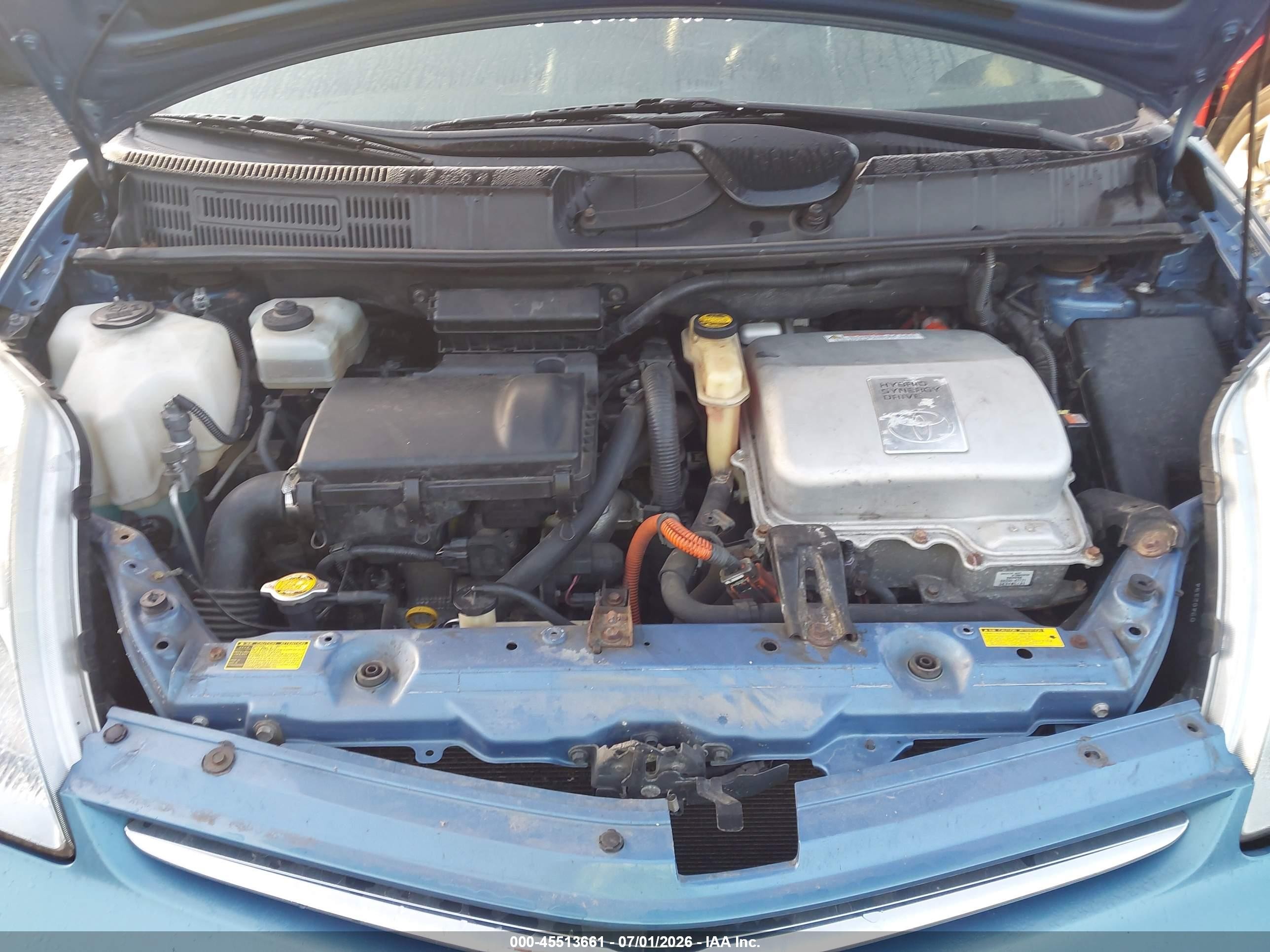 2008 Toyota Prius   Blue vin: JTDKB20U387723748