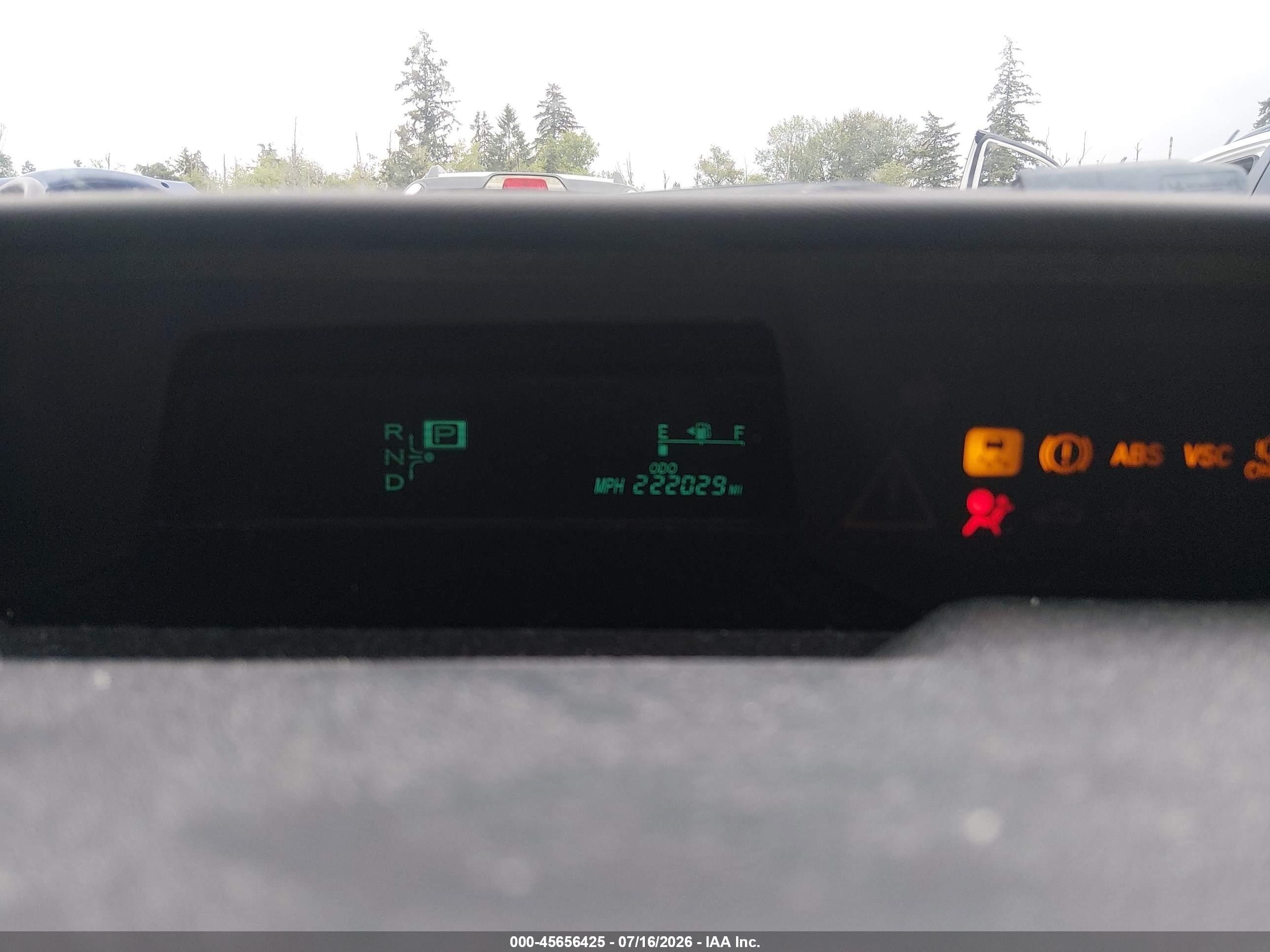 2008 Toyota Prius   Silver vin: JTDKB20U387740677