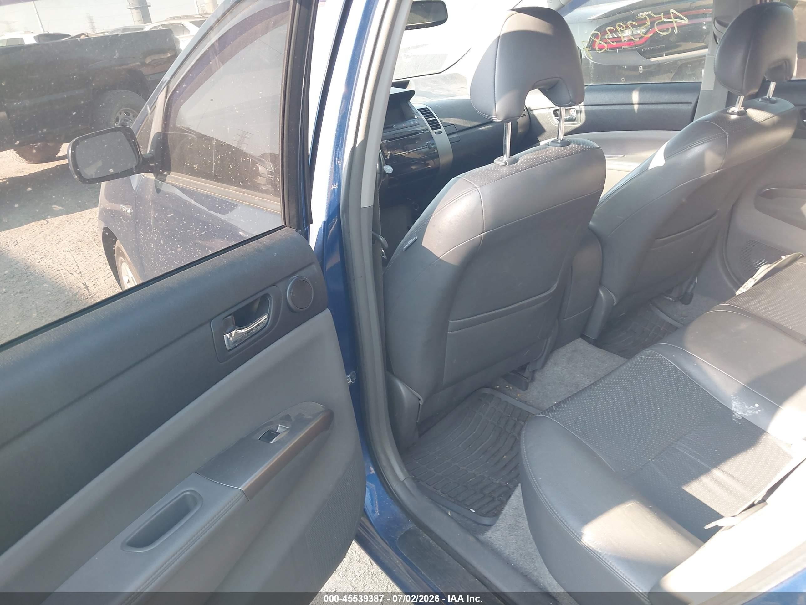 2008 Toyota Prius   Blue vin: JTDKB20U387743353