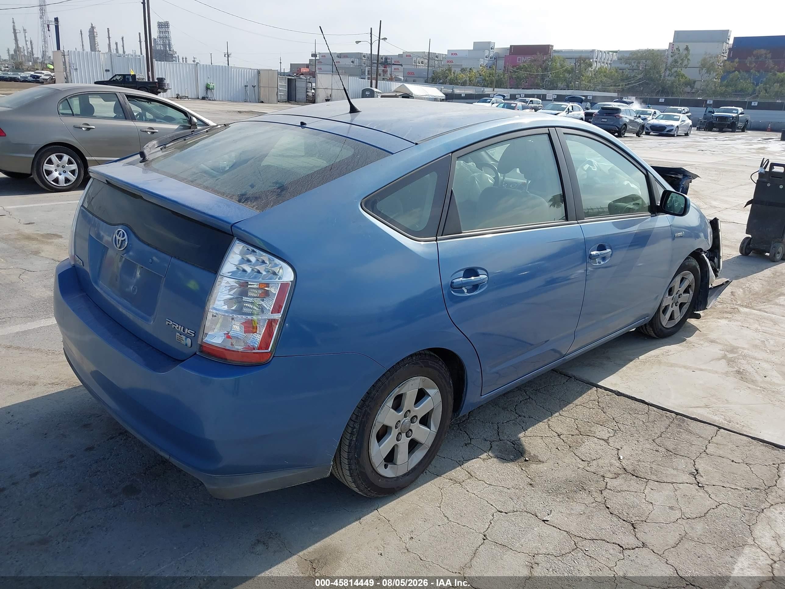2008 Toyota Prius   Blue vin: JTDKB20U387743529