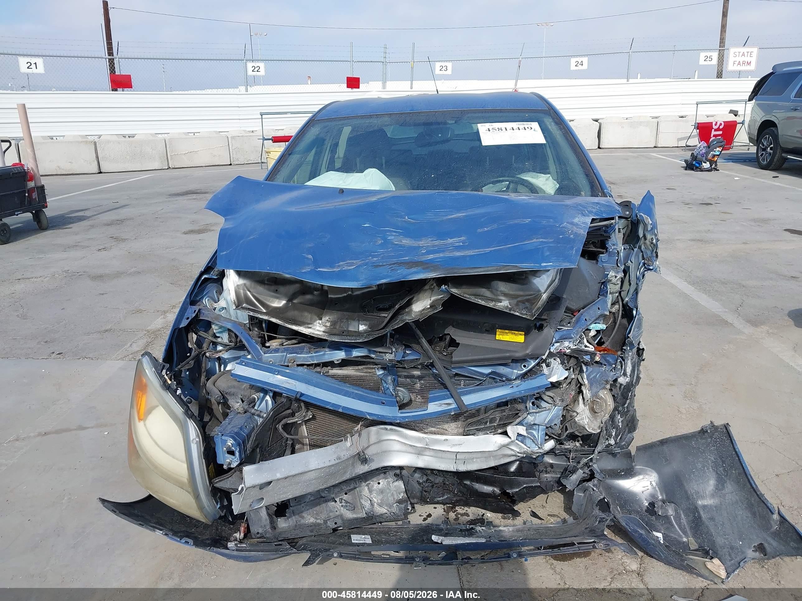 2008 Toyota Prius   Blue vin: JTDKB20U387743529