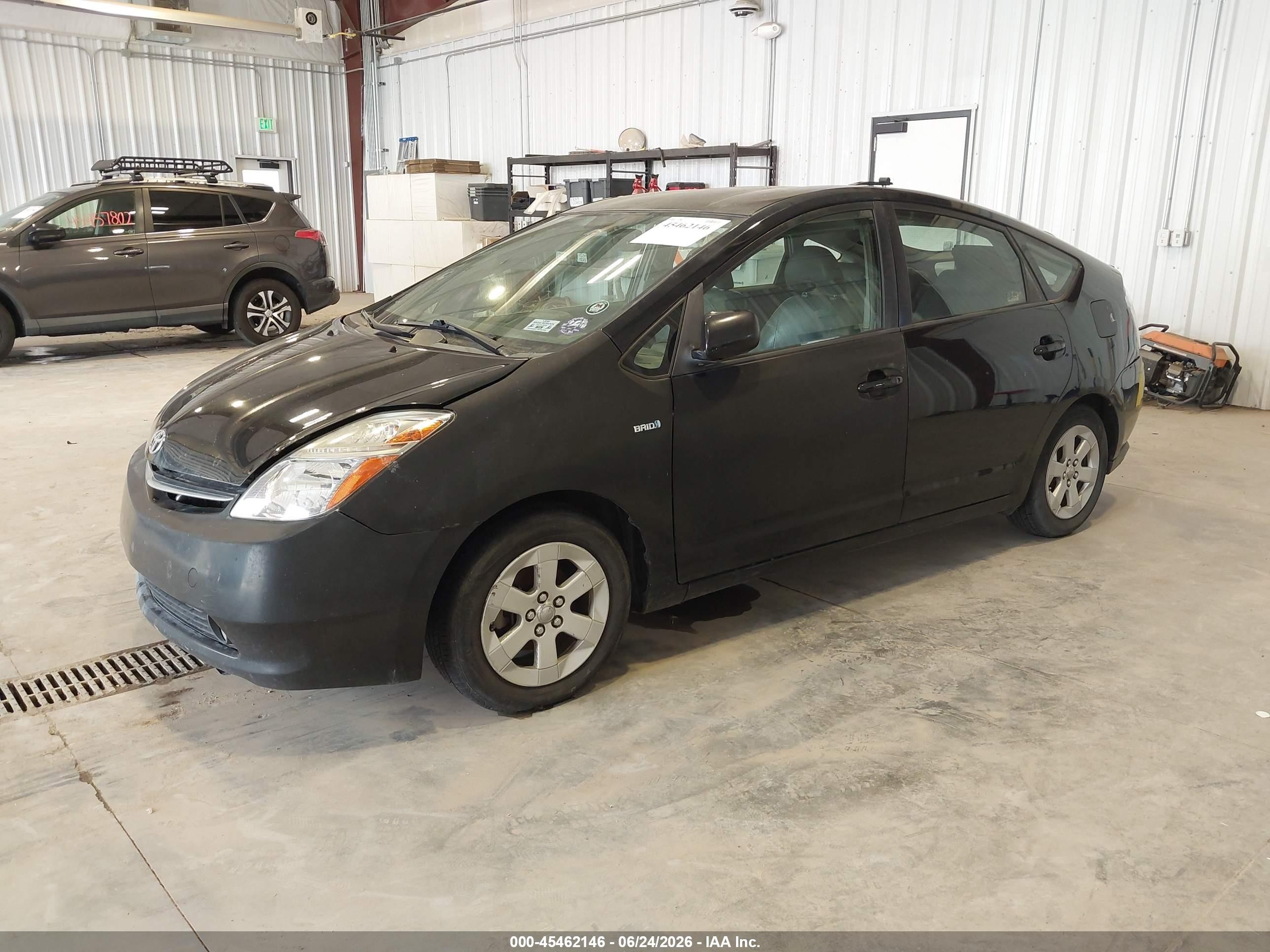 2008 Toyota Prius   Black vin: JTDKB20U387767197