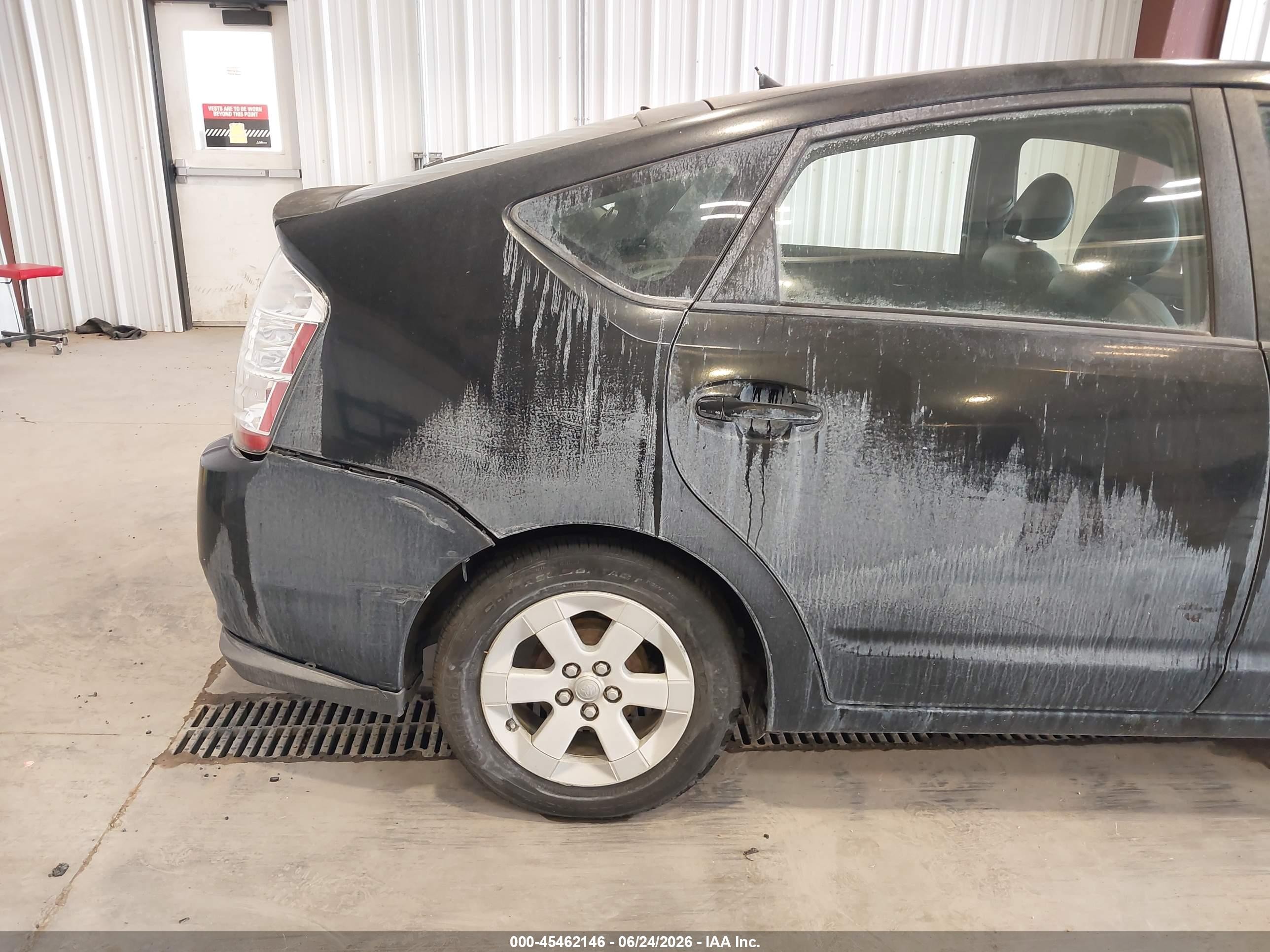 2008 Toyota Prius   Black vin: JTDKB20U387767197