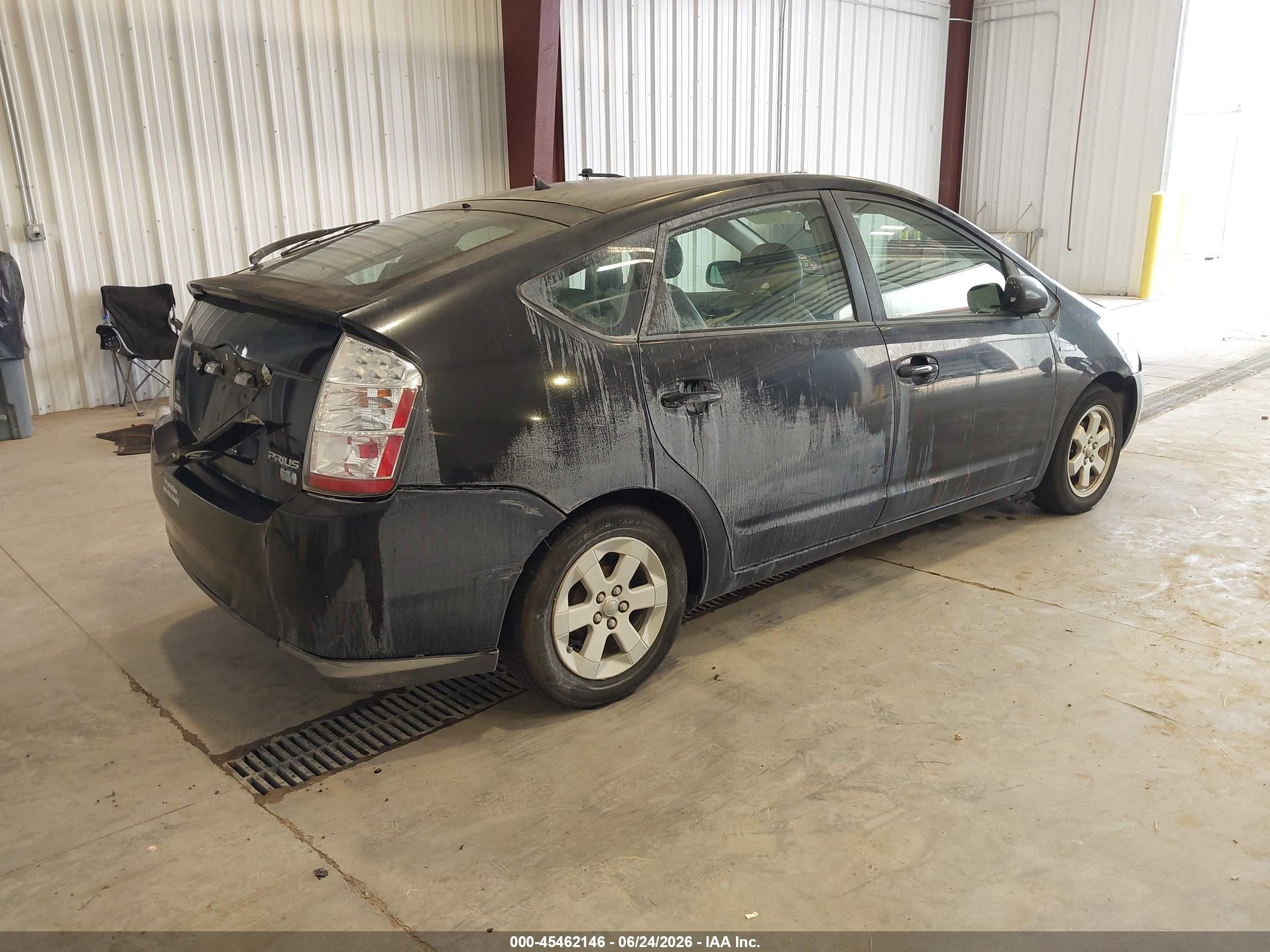 2008 Toyota Prius   Black vin: JTDKB20U387767197