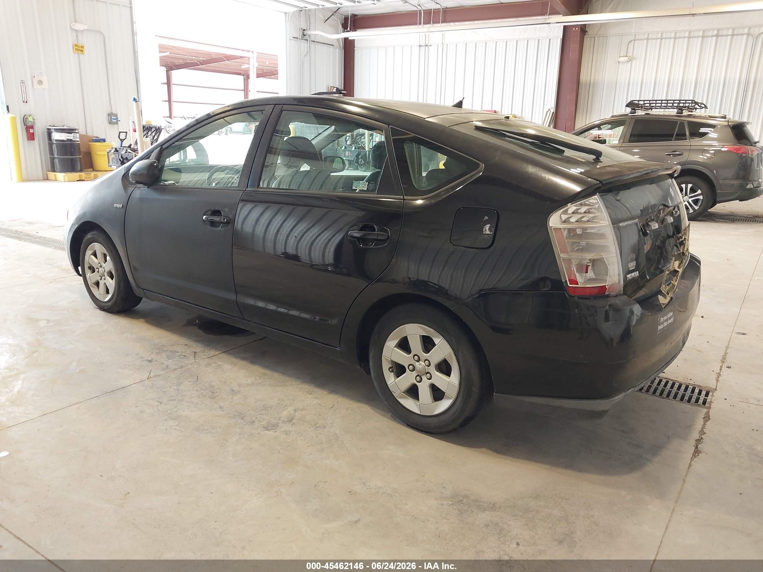 2008 Toyota Prius   Black vin: JTDKB20U387767197