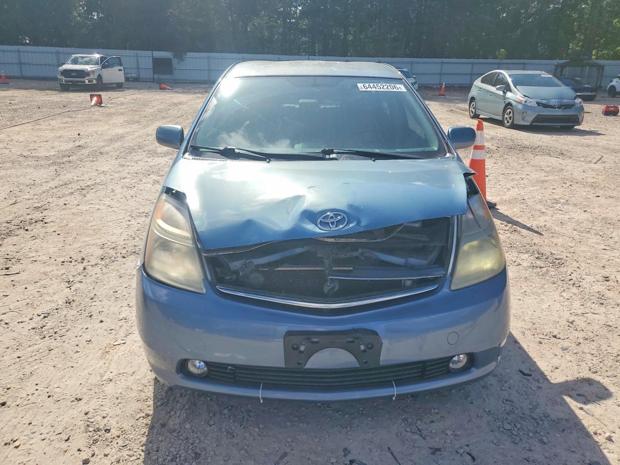 2008 Toyota Prius Base Blue vin: JTDKB20U387772545