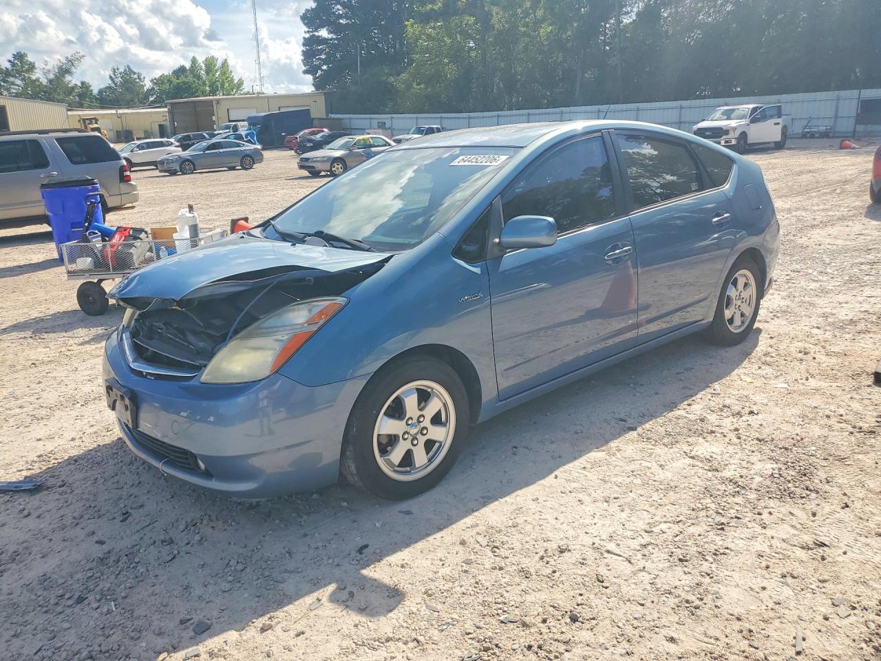 2008 Toyota Prius Base Blue vin: JTDKB20U387772545