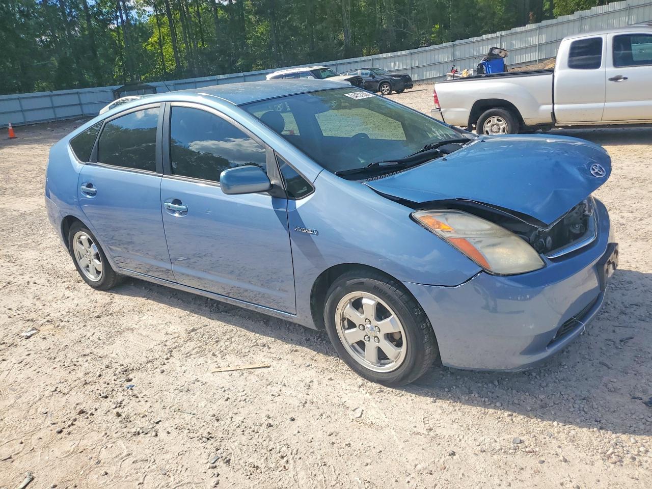 2008 Toyota Prius Base Blue vin: JTDKB20U387772545