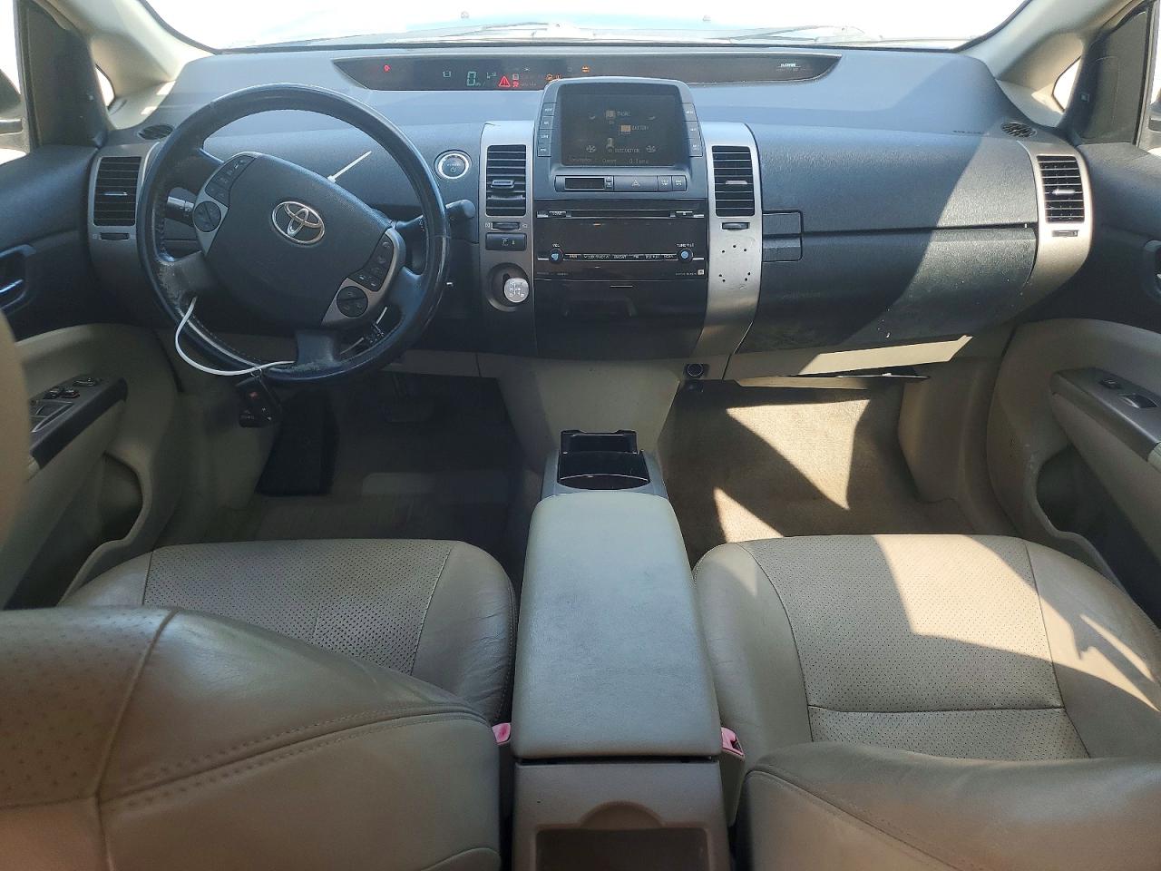 2008 Toyota Prius Base Blue vin: JTDKB20U387772545