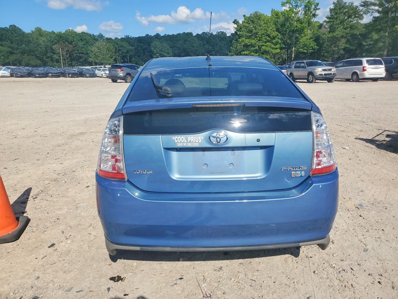 2008 Toyota Prius Base Blue vin: JTDKB20U387772545