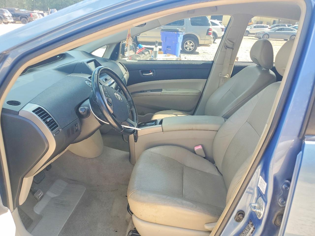 2008 Toyota Prius Base Blue vin: JTDKB20U387772545