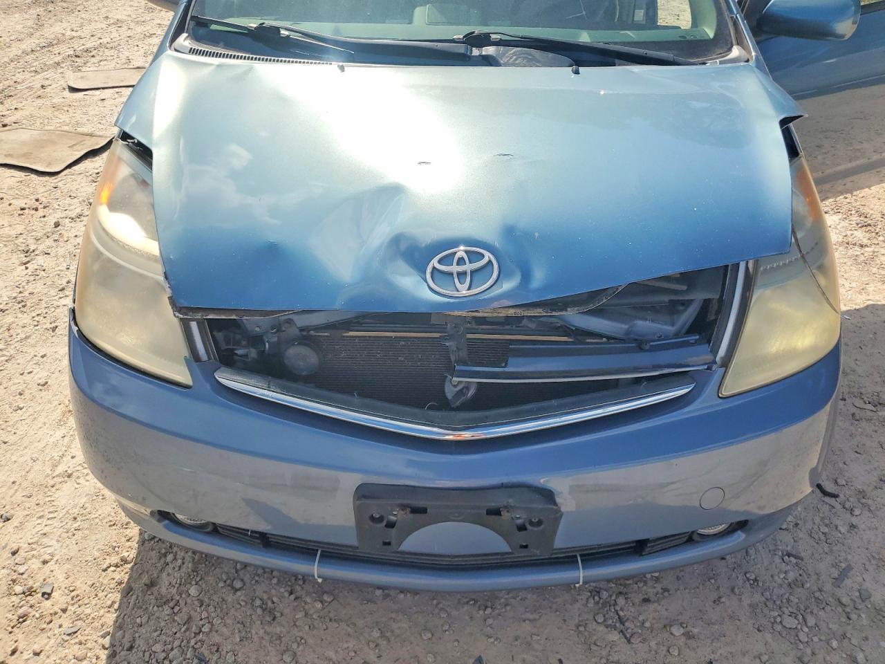2008 Toyota Prius Base Blue vin: JTDKB20U387772545