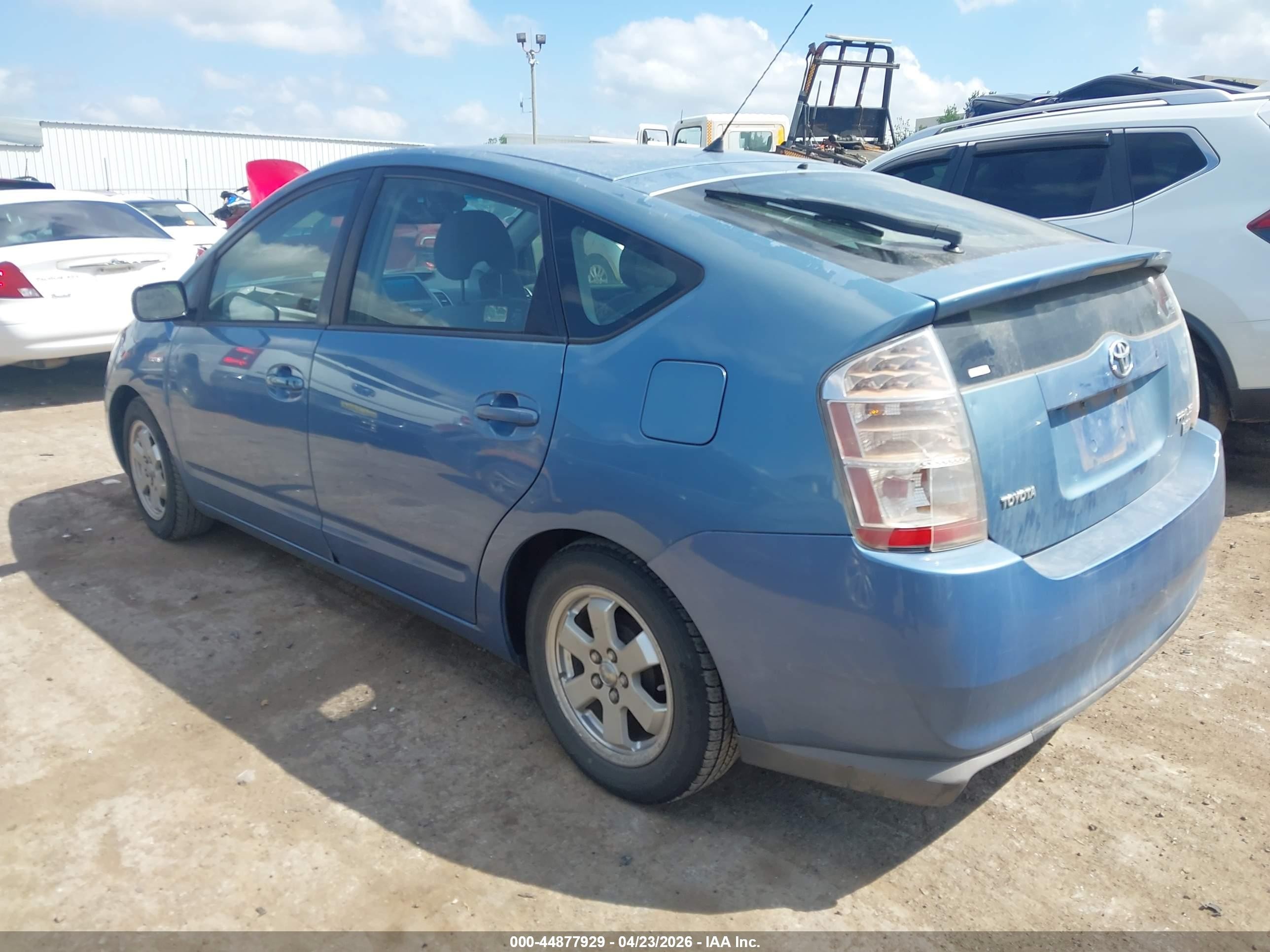 2008 Toyota Prius   Light Blue vin: JTDKB20U387774182