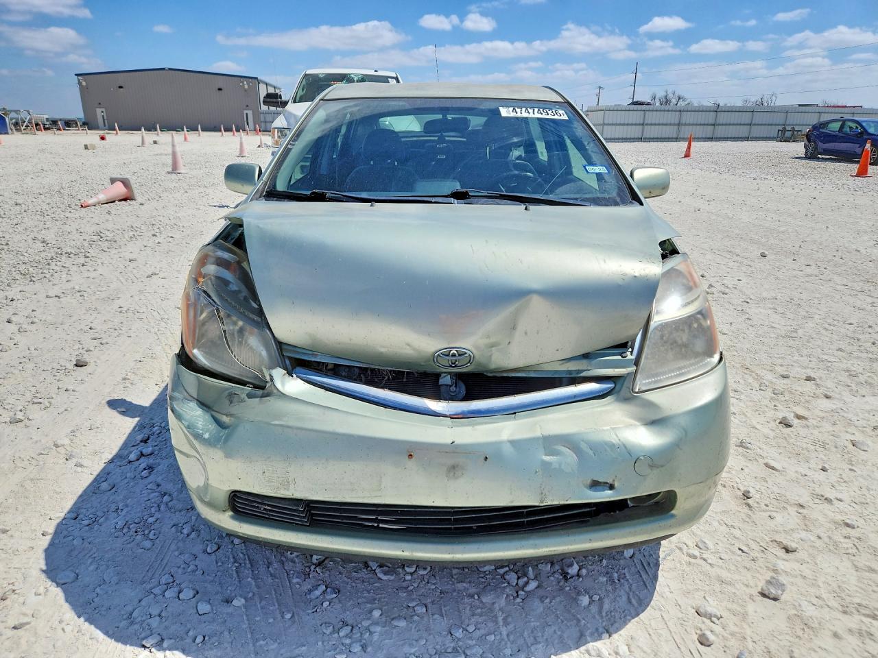 2008 Toyota Prius Base Green vin: JTDKB20U387775686