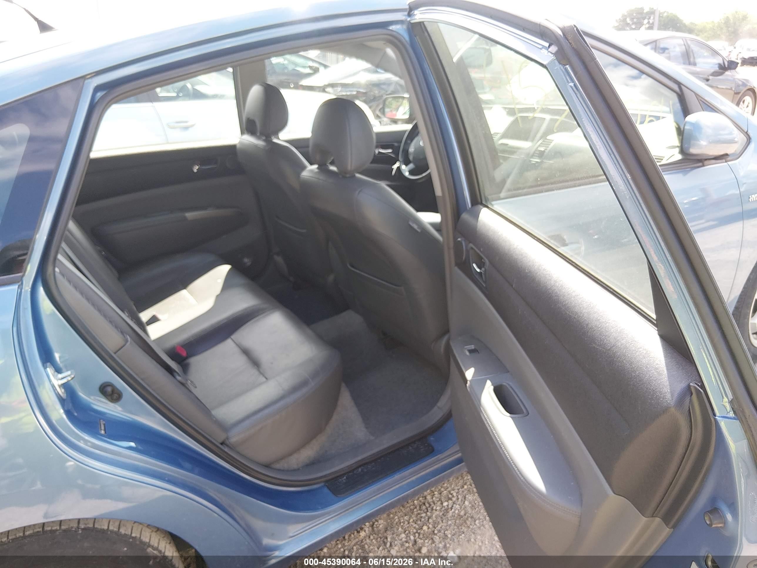 2008 Toyota Prius   Light Blue vin: JTDKB20U387787126