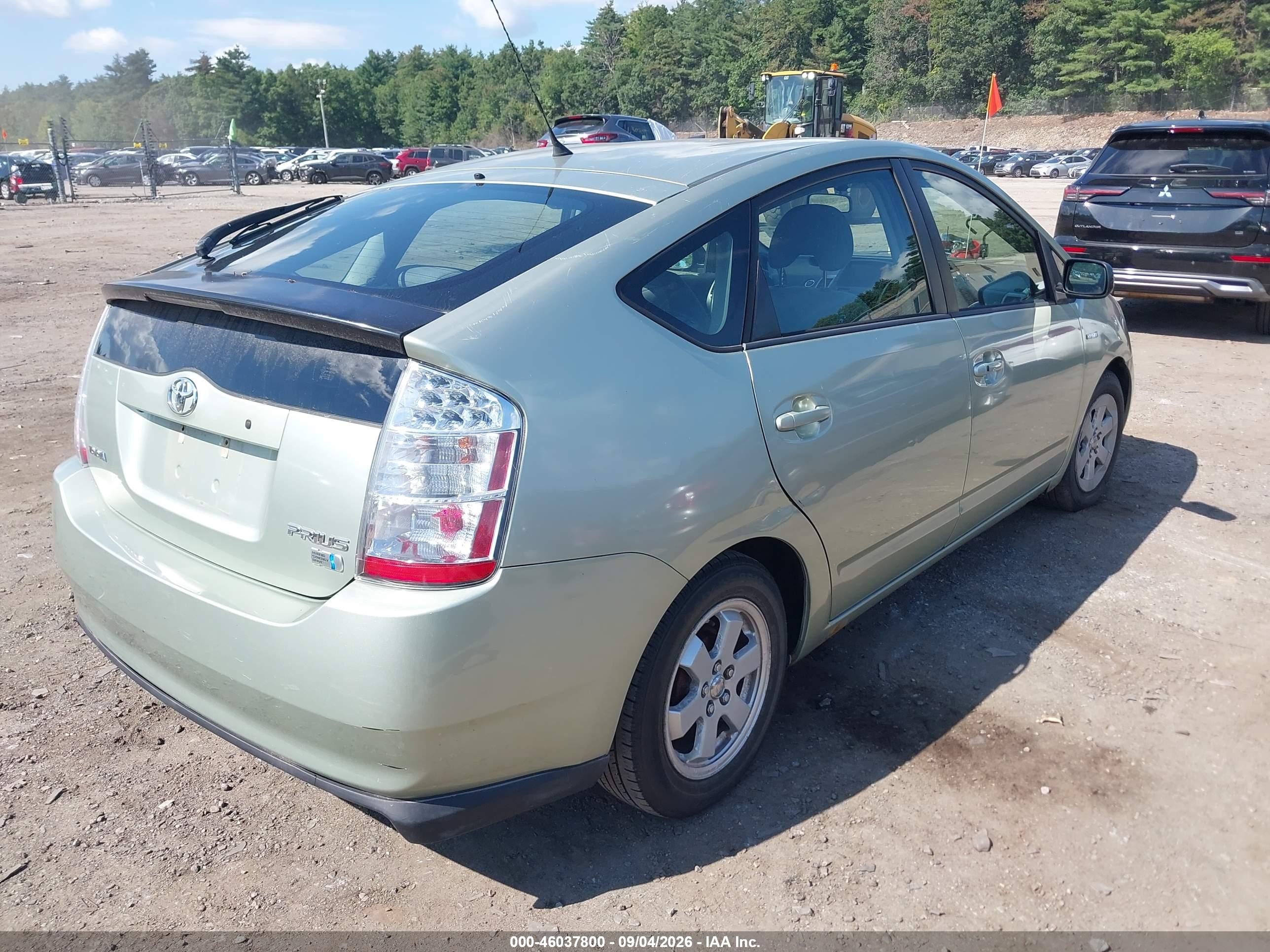2008 Toyota Prius   Бирюзовый vin: JTDKB20U387790091