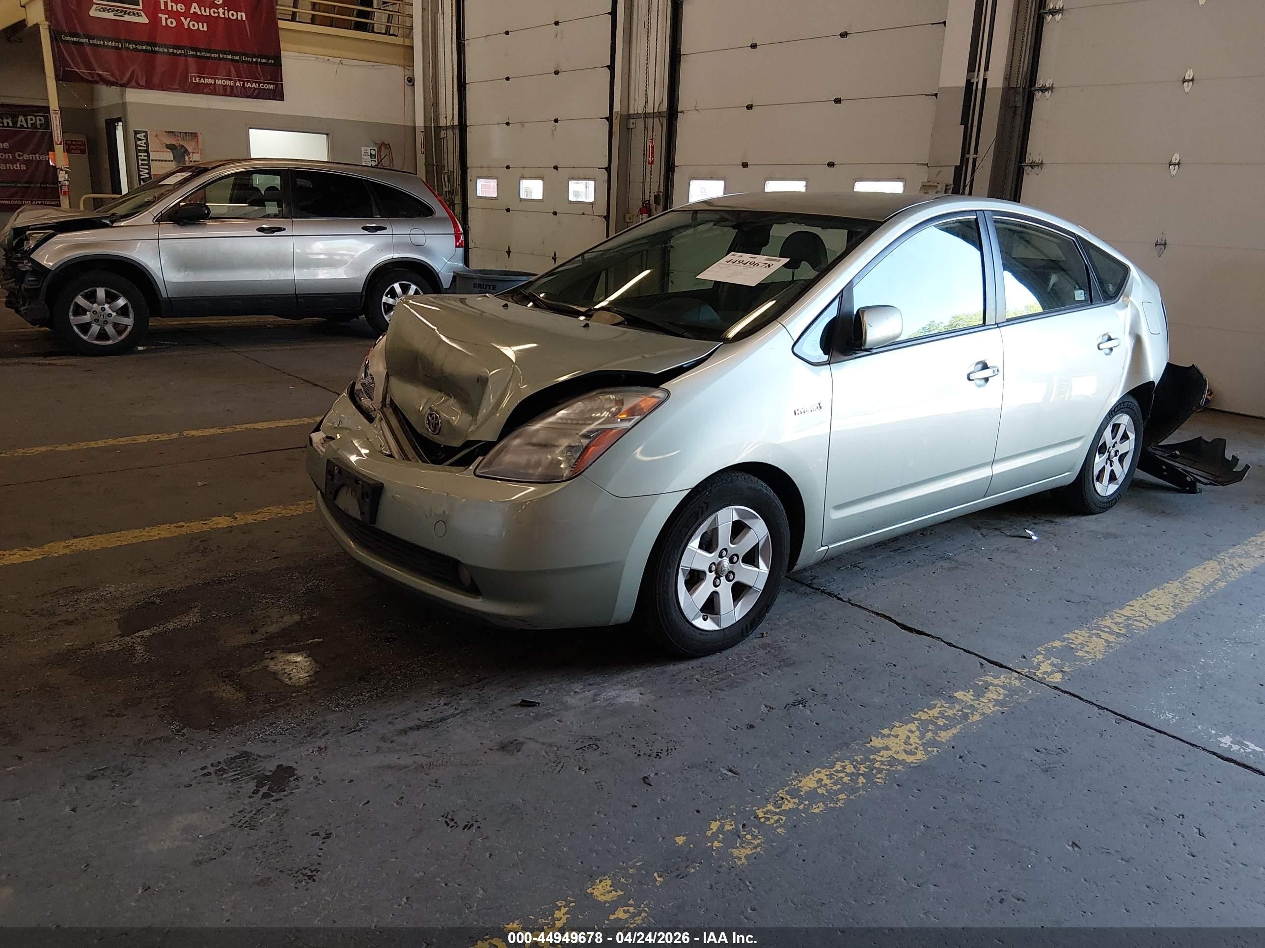 2008 Toyota Prius   Green vin: JTDKB20U387810386
